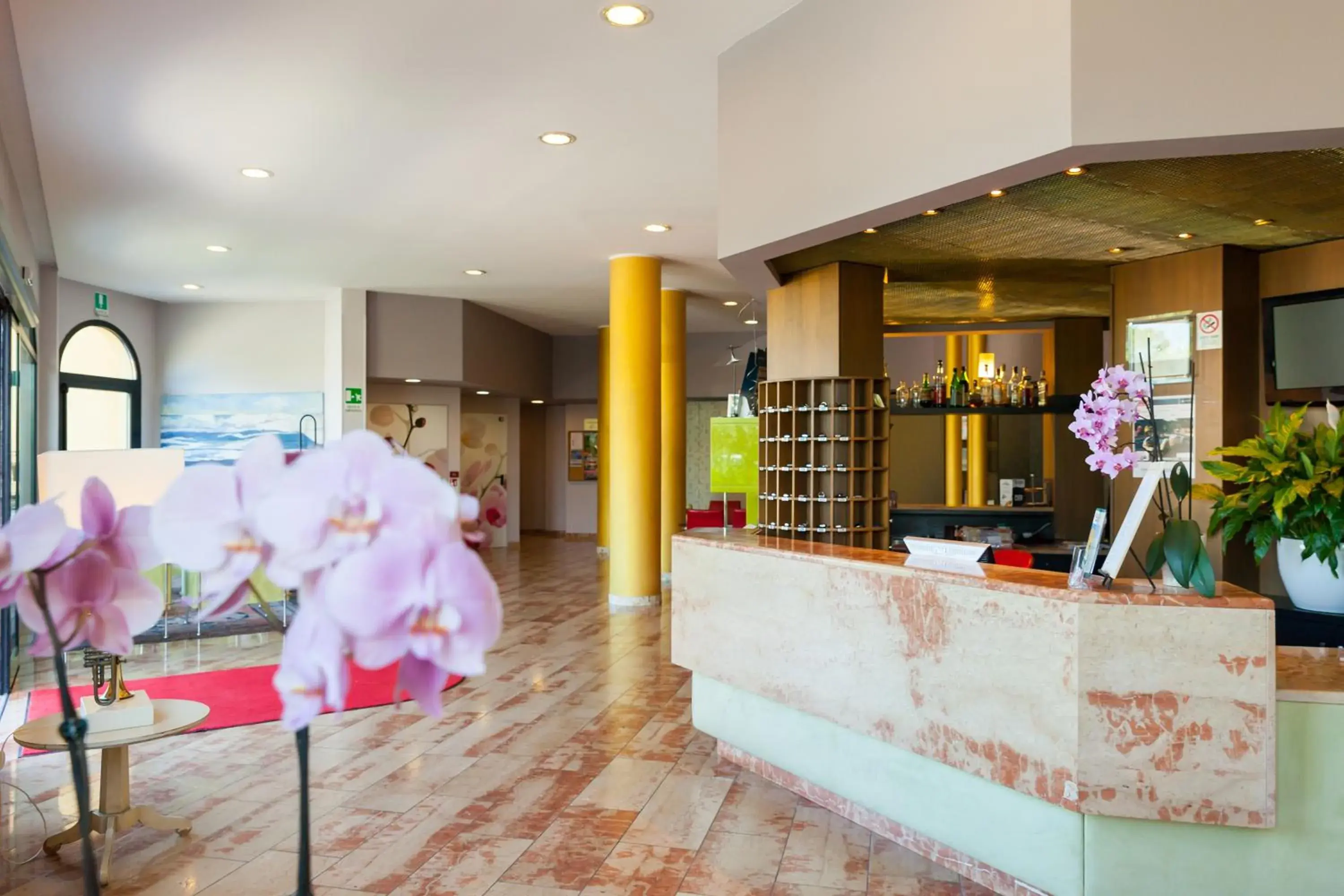 Lobby or reception in Hotel Ristorante Al Fiore