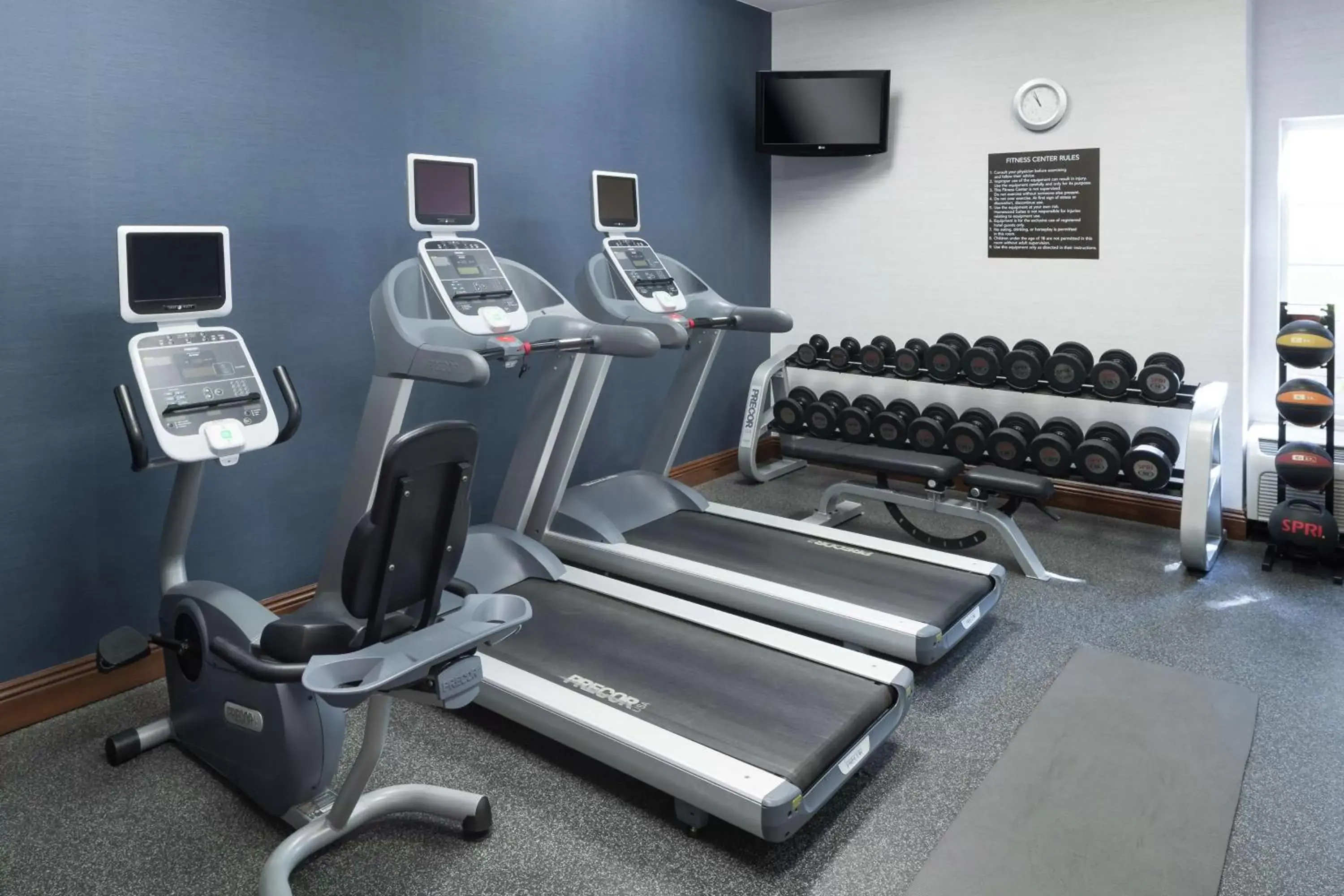 Fitness centre/facilities, Fitness Center/Facilities in Homewood Suites by Hilton Fresno Airport/Clovis