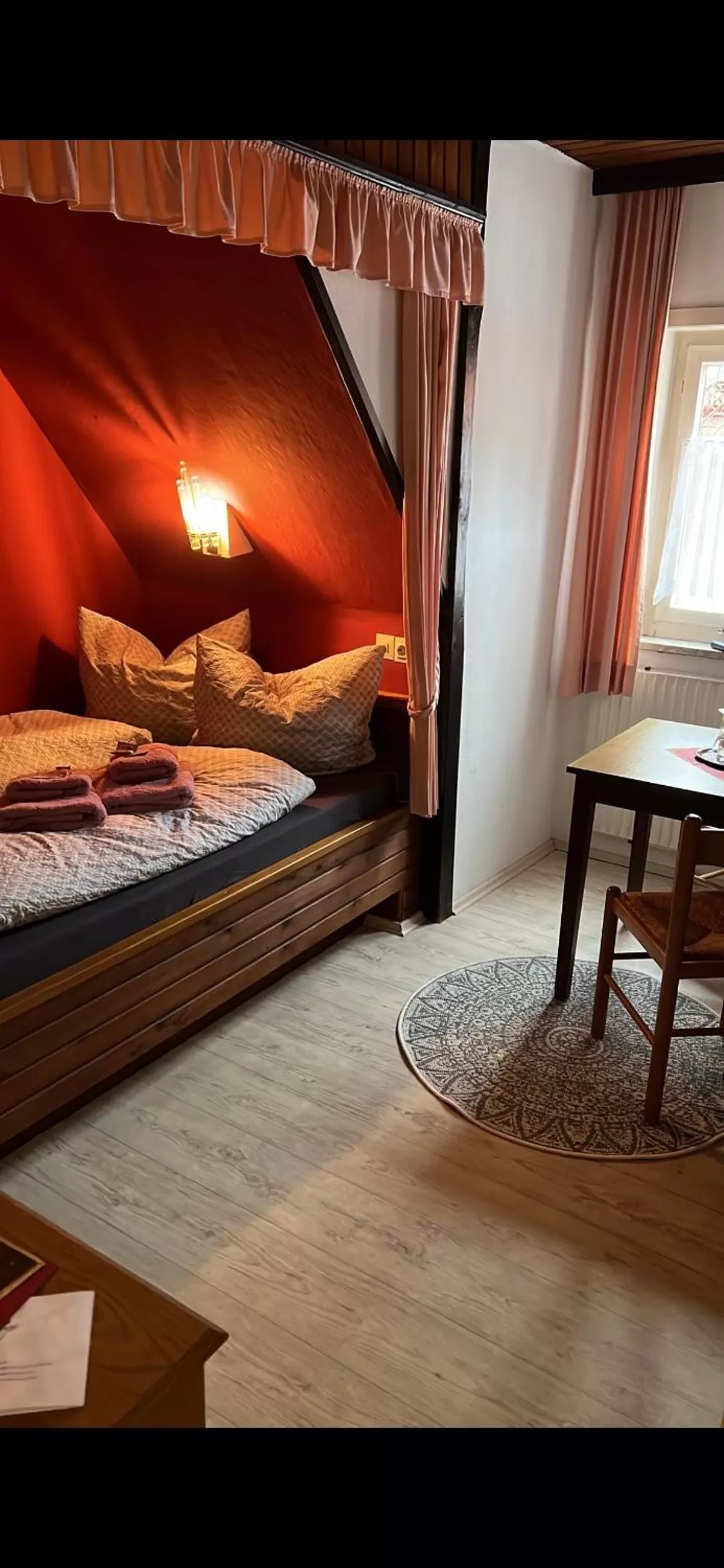 Bed in Gaststätte Braustübchen