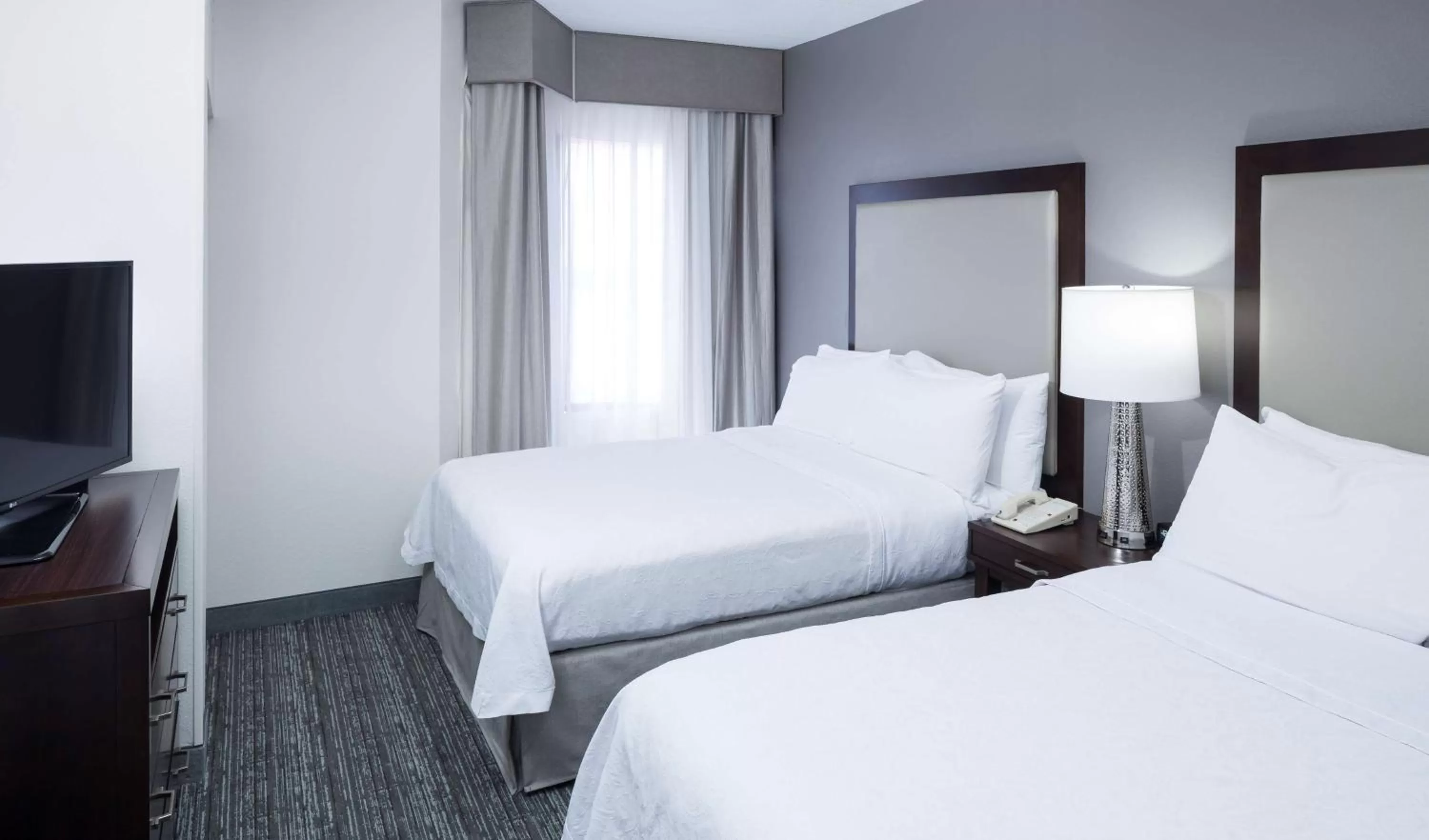 Double Room Two Double Beds with Roll in Shower - Disability Access in Homewood Suites by Hilton Chattanooga - Hamilton Place