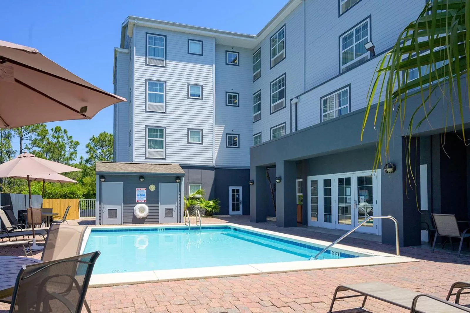 Swimming pool in Hawthorn Extended Stay by Wyndham Panama City Beach