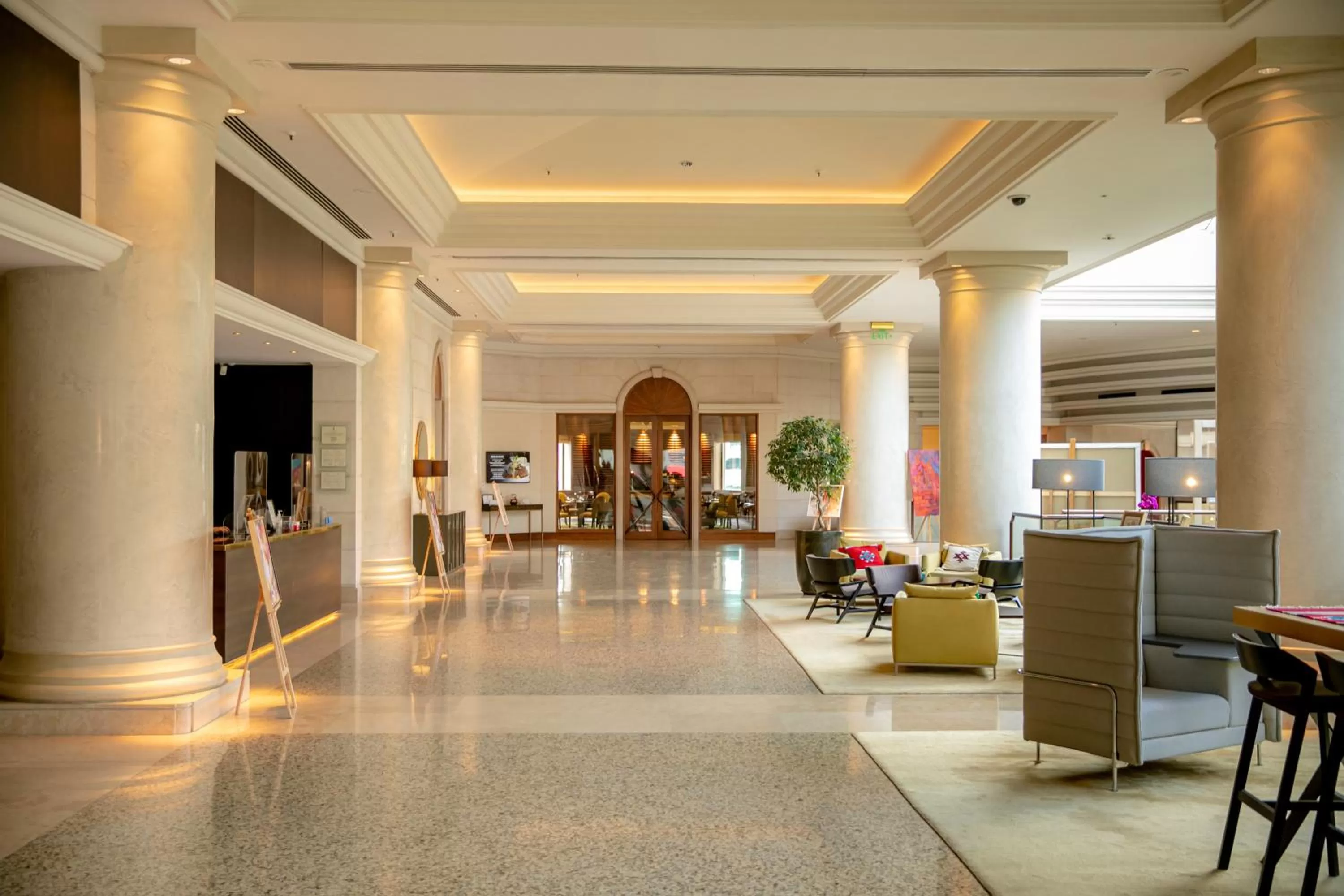 Lobby or reception in Hyatt Regency Belgrade