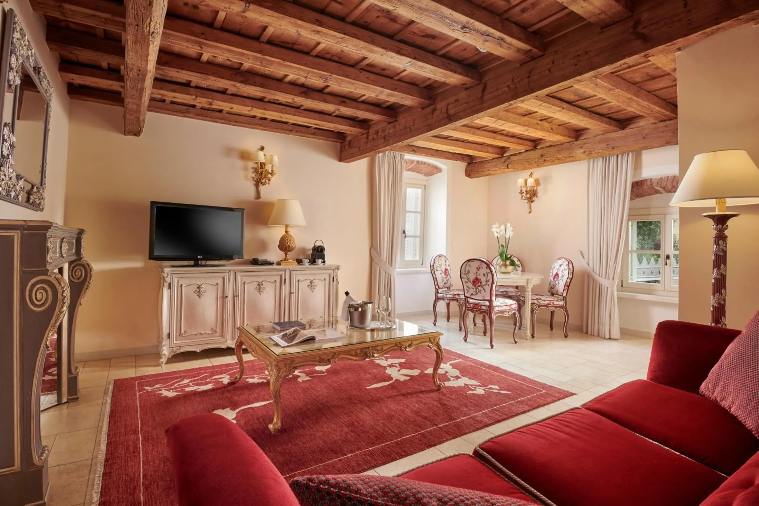 Living room, Seating Area in Villa Cordevigo Wine Relais