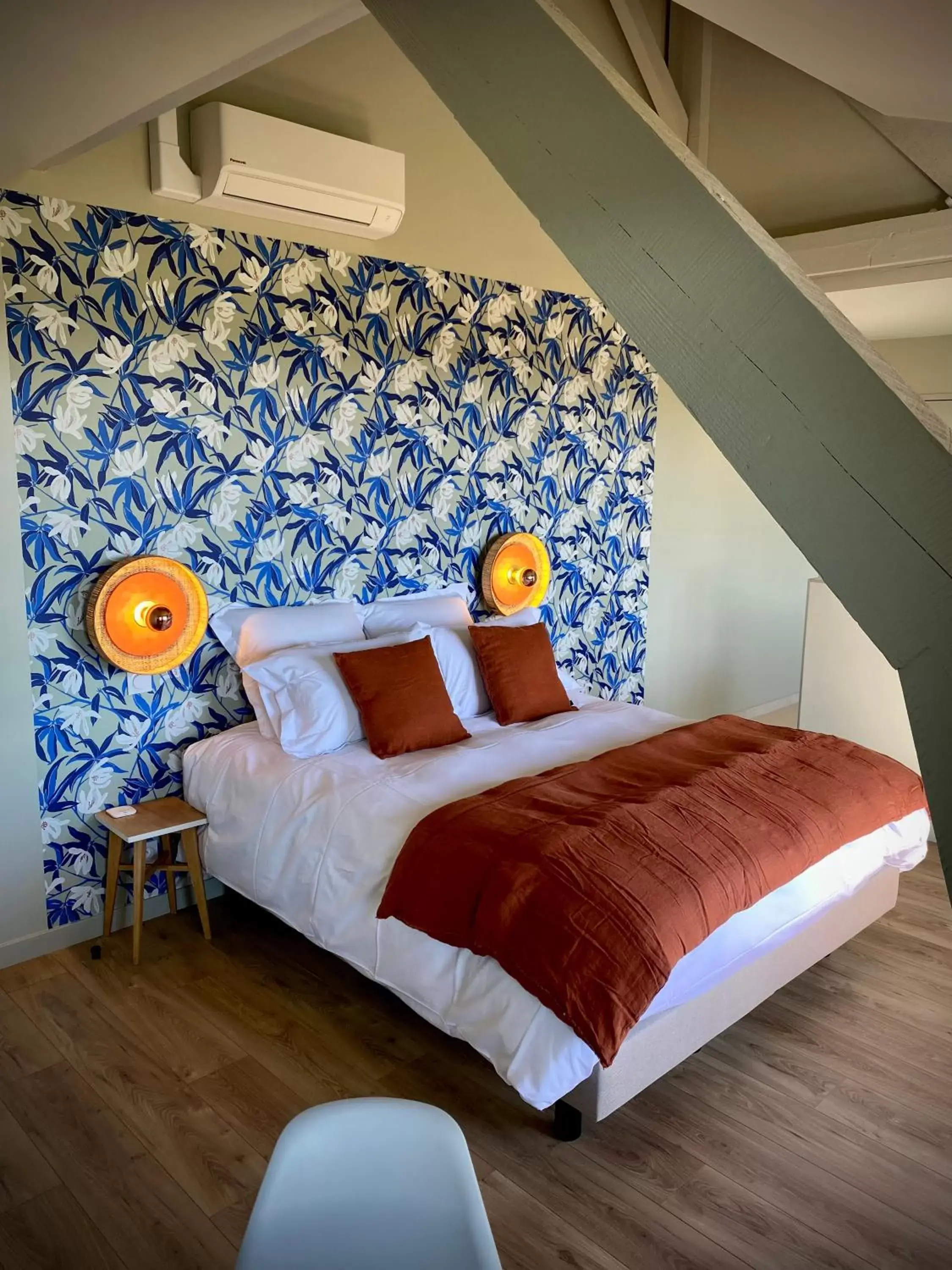 Bedroom, Bed in La Bellevue Bistrot et Chambres d'Hotes