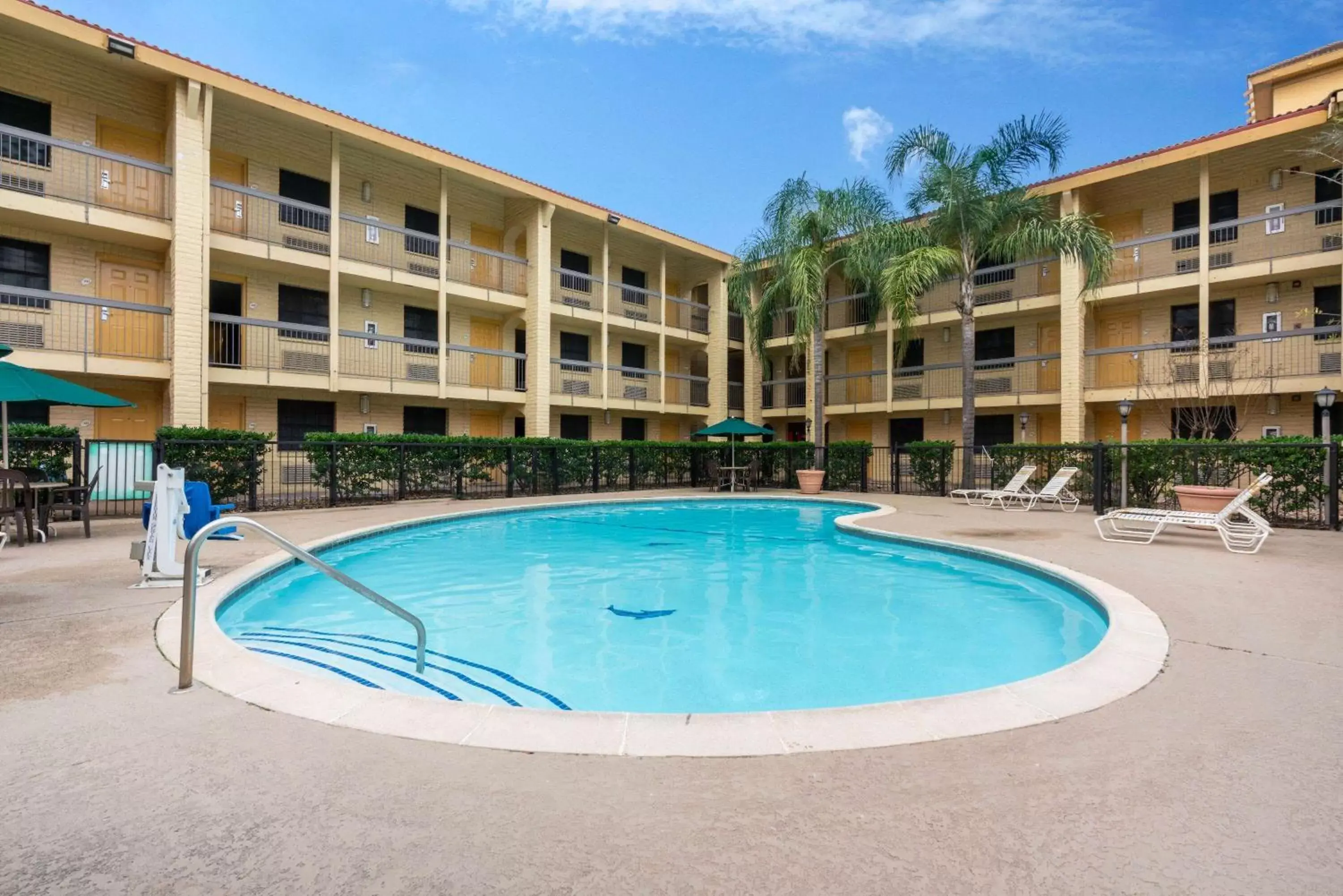 Pool view, Swimming Pool in Super 8 by Wyndham The Woodlands North