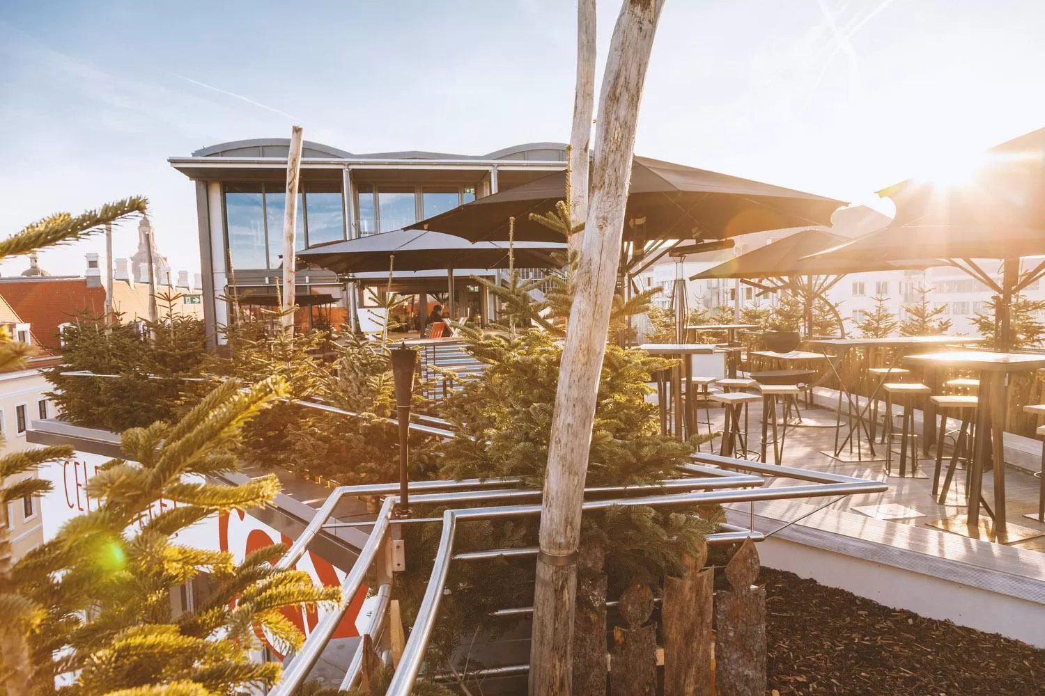 Balcony/Terrace in Felix Suiten am Zwinger