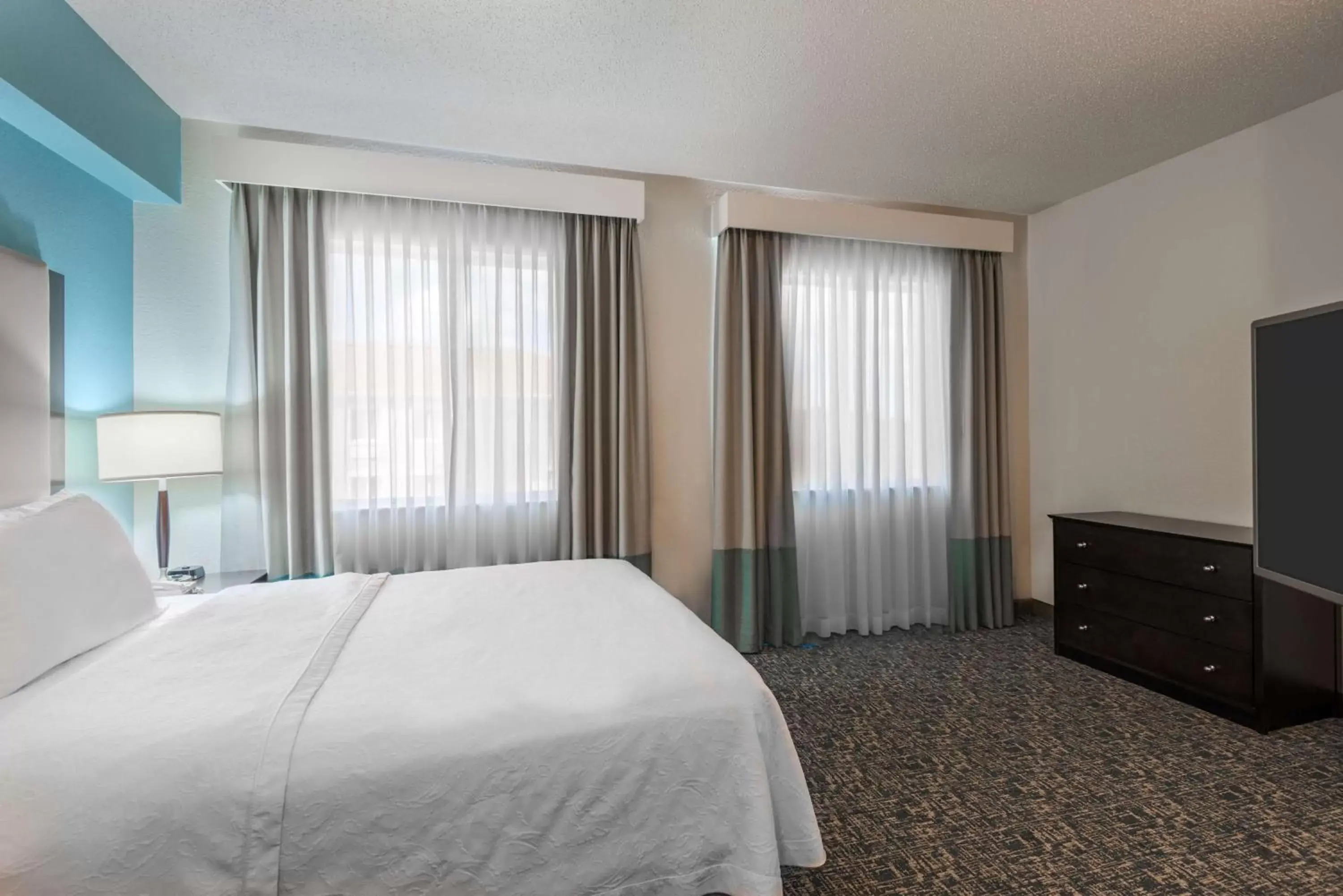 Bedroom, Bed in Homewood Suites by Hilton Bonita Springs