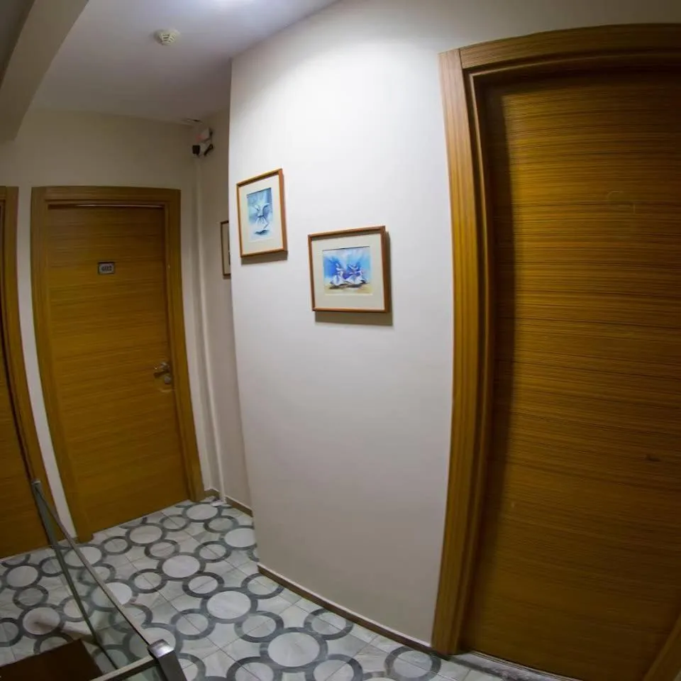 Floor plan, Bed in Ottoman Time Hotel