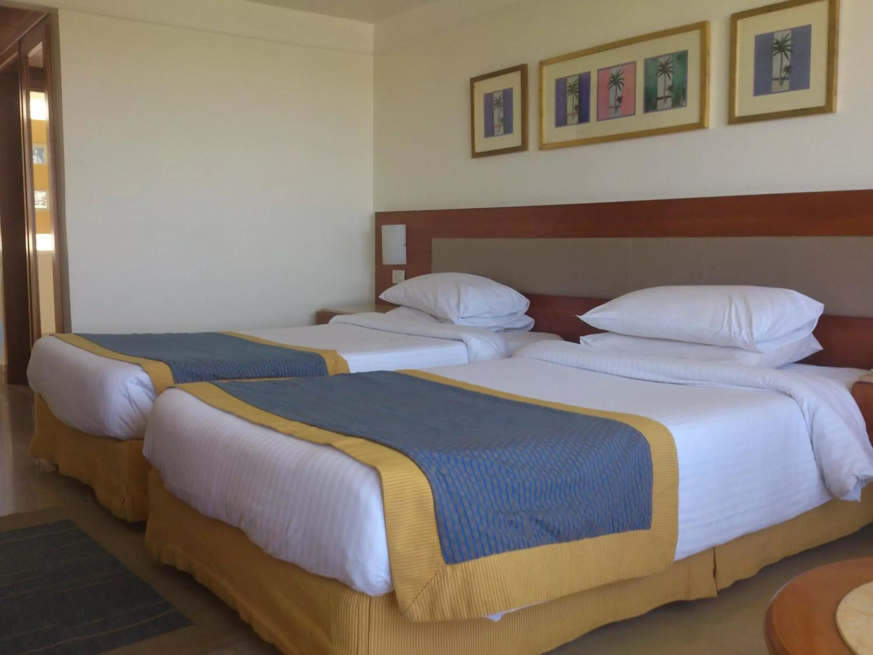 Bed in Marina Sharm Hotel