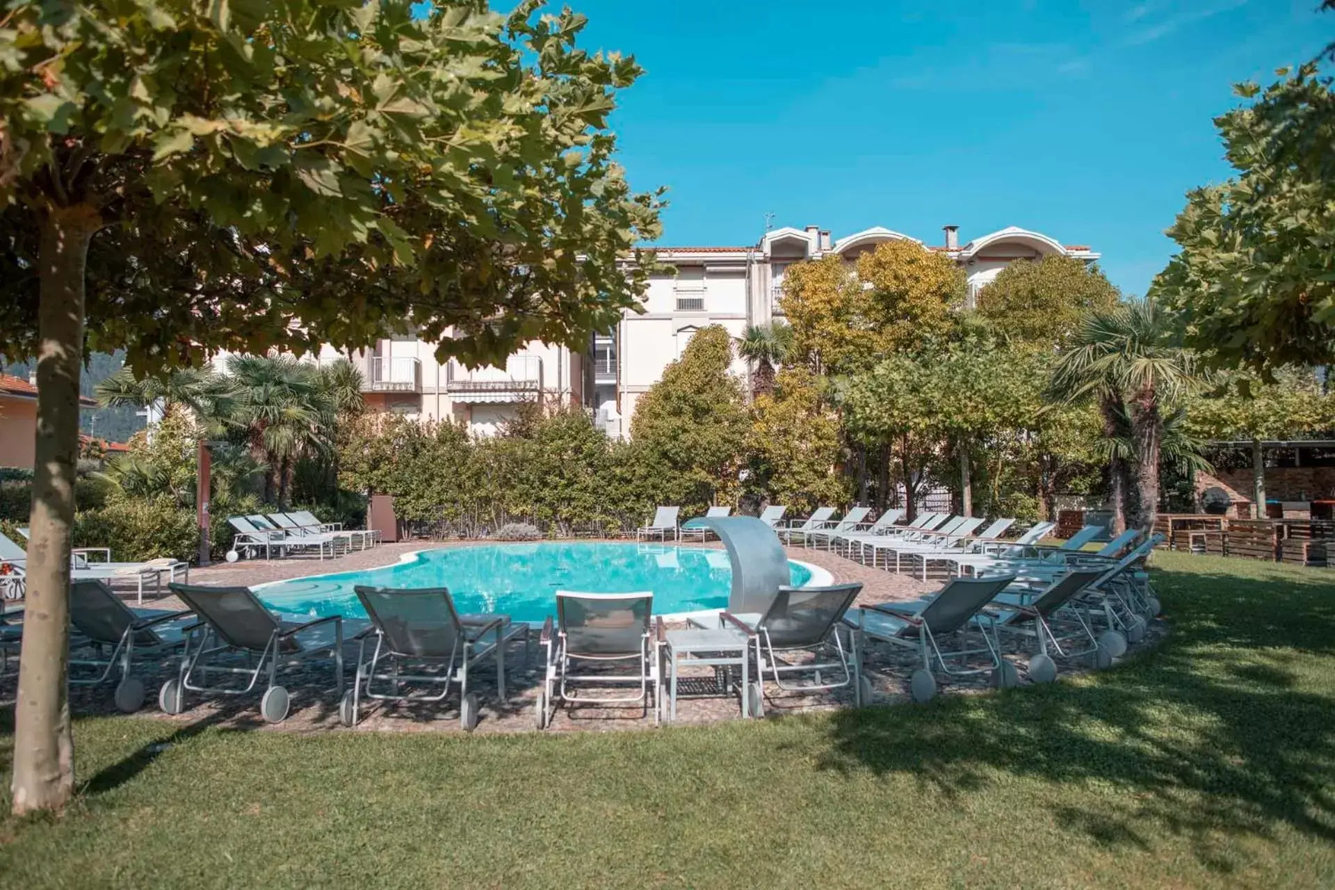 Patio, Swimming Pool in 4 Limoni Apartment Resort