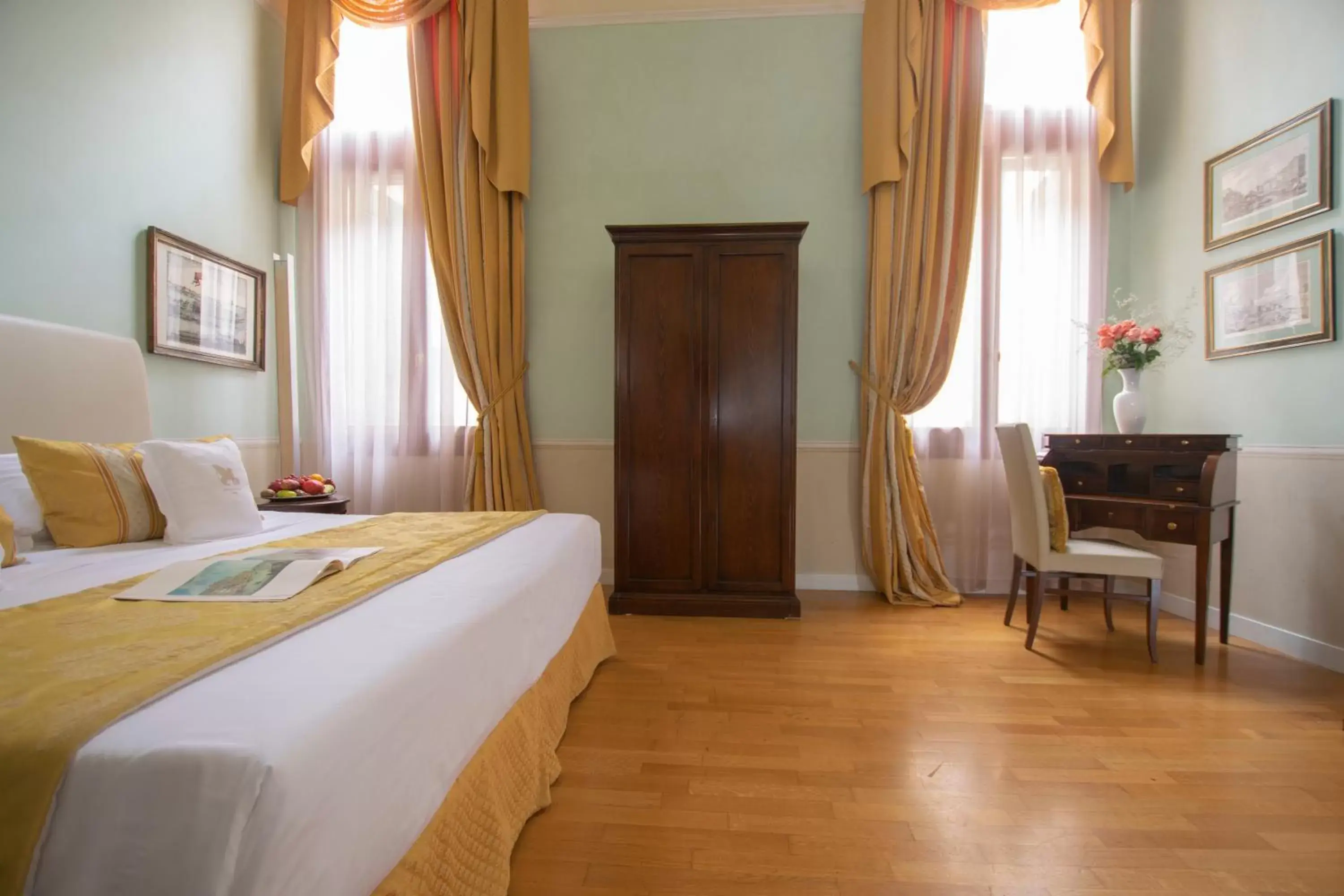 Bed in Hotel Palazzo Vitturi
