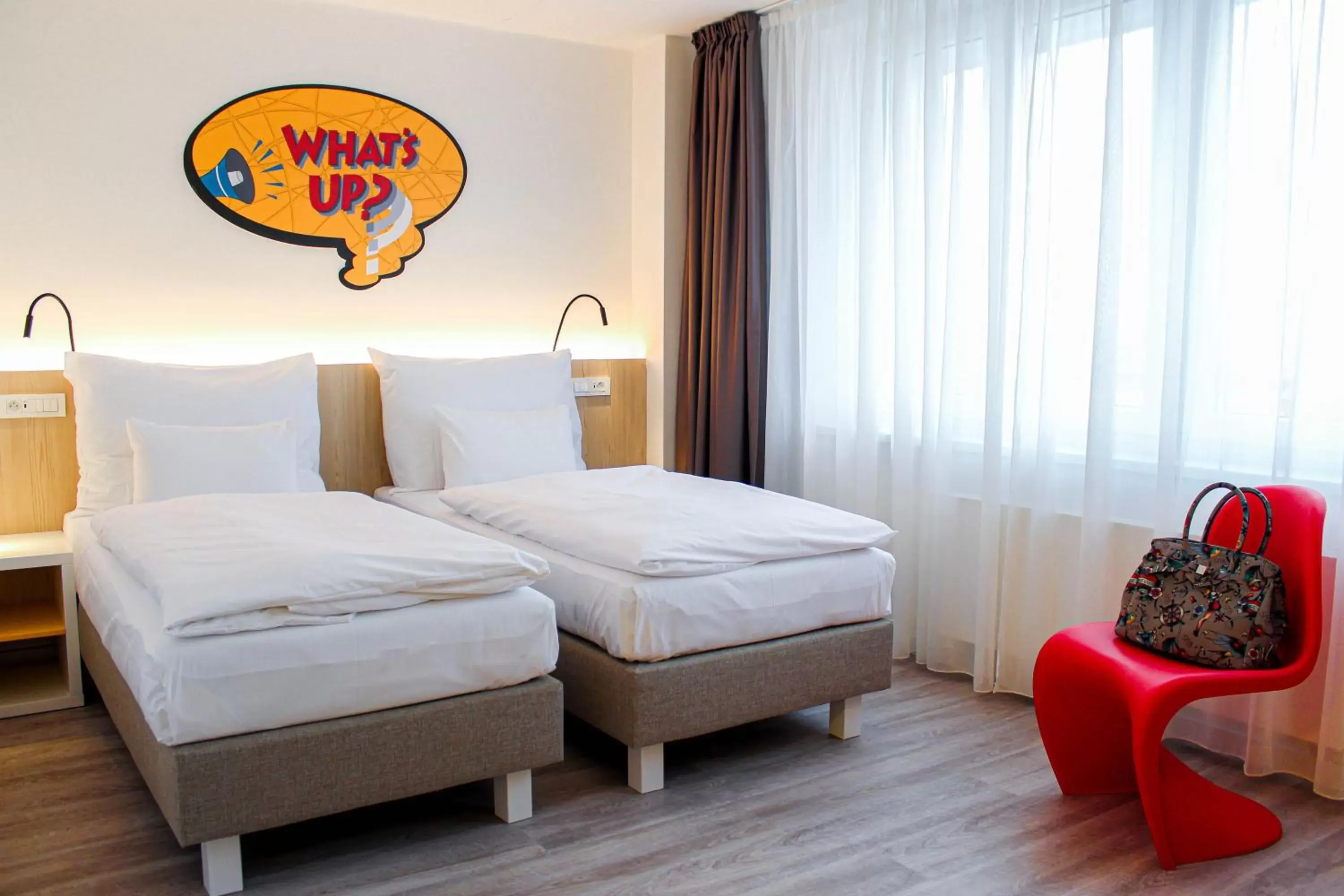 Bed in Comfort Hotel Prague City