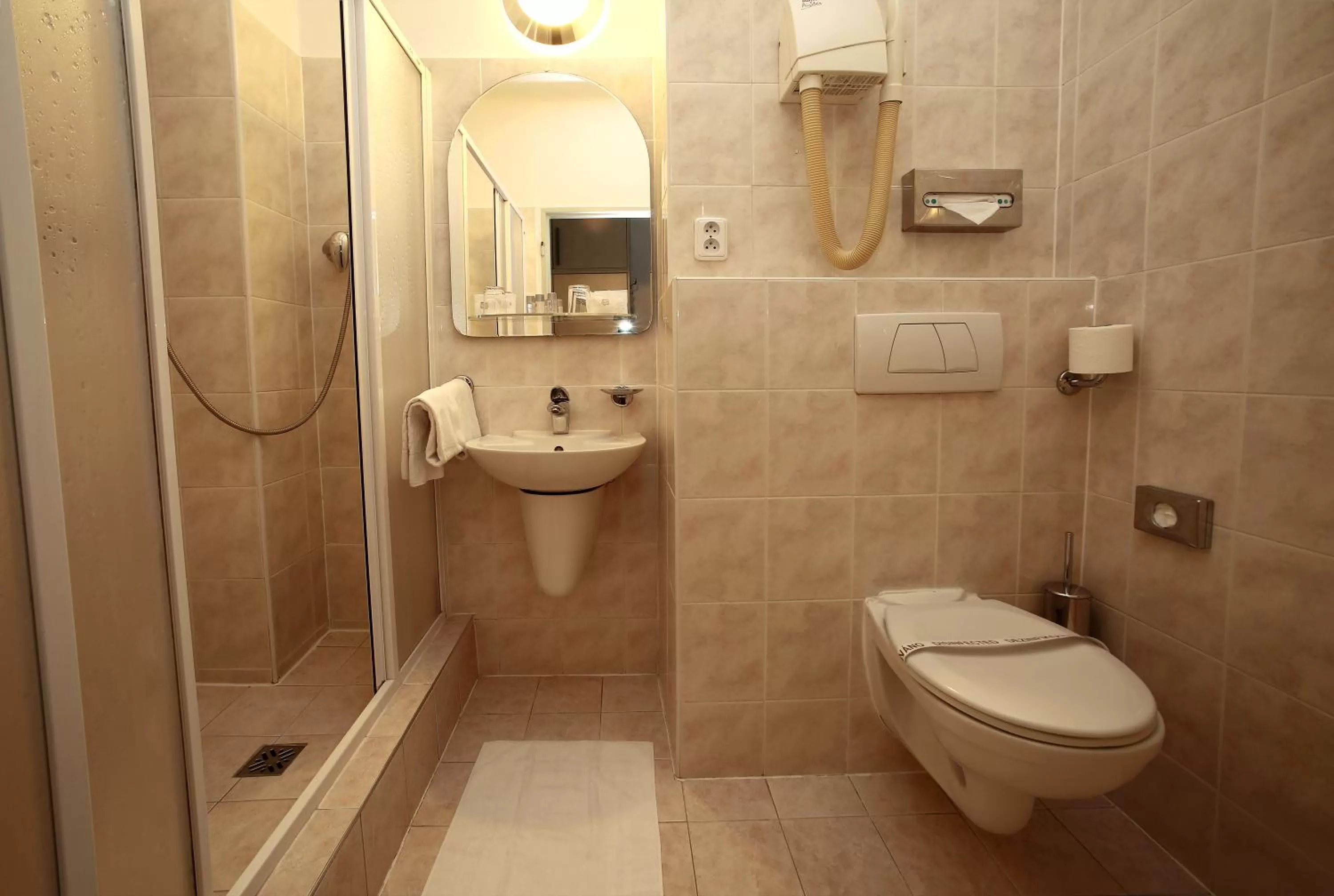 Bathroom in Hotel Central