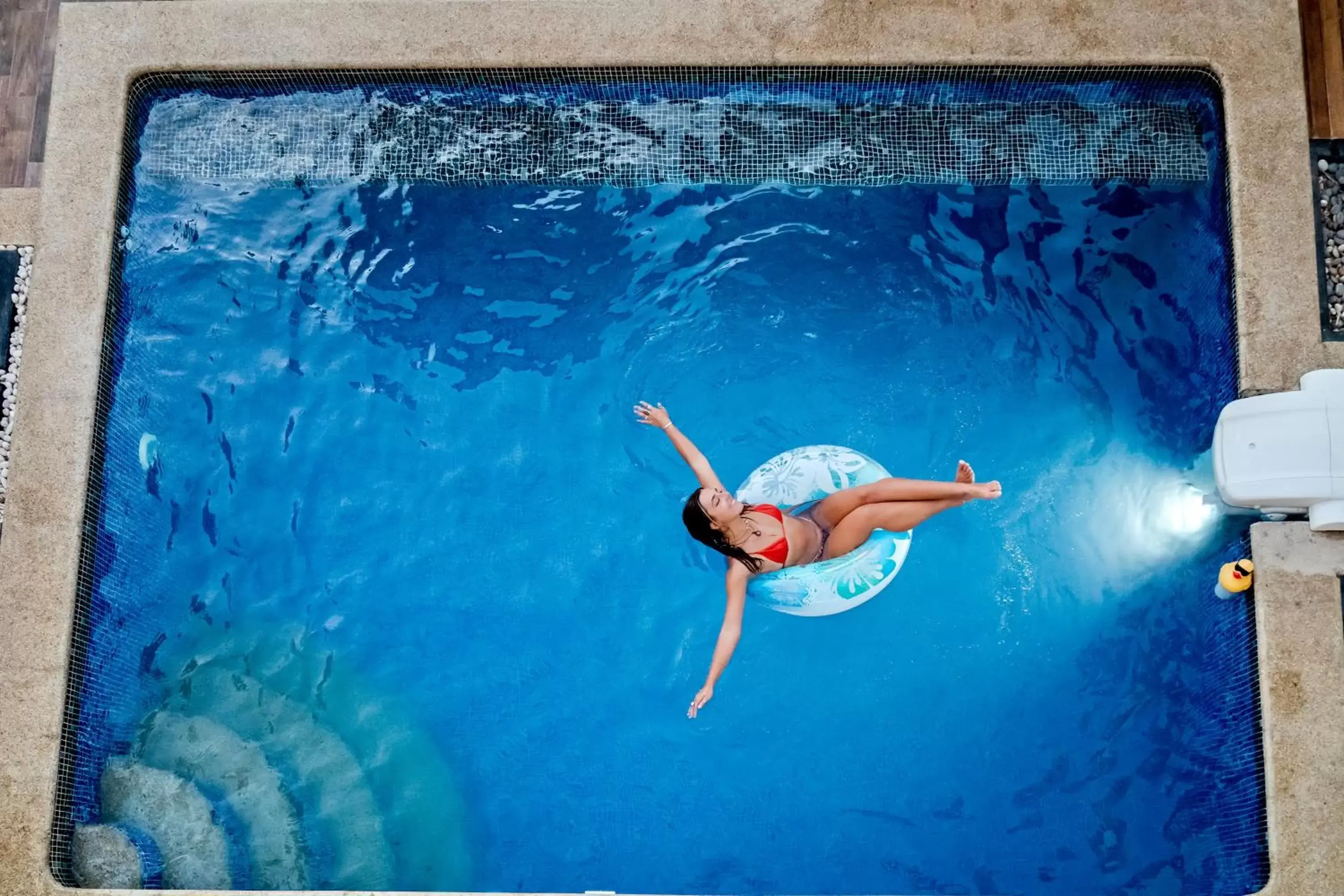 People, Swimming Pool in Punta Kai Hotel Hostal