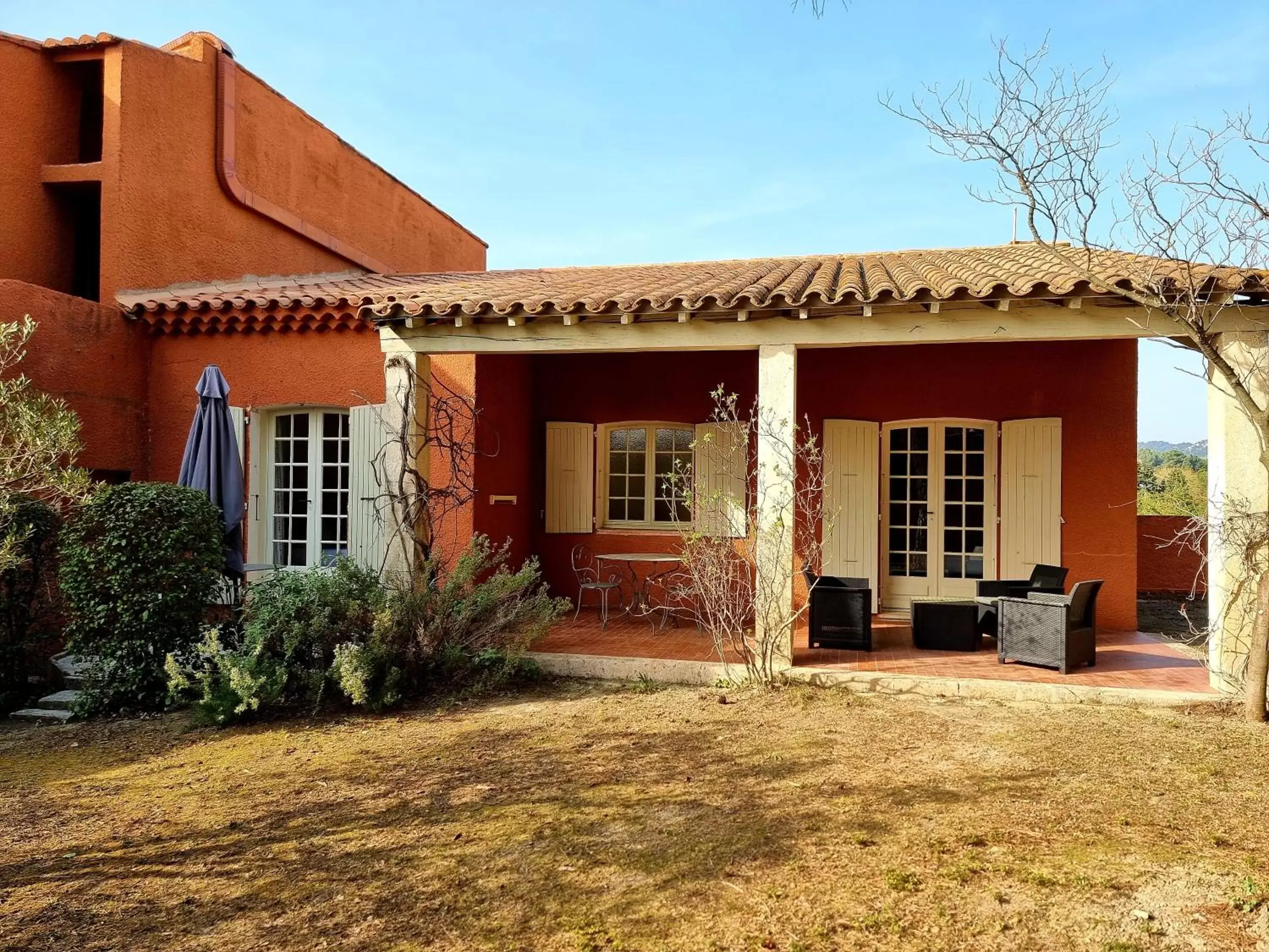 Balcony/Terrace, Property Building in Castillon Des Baux