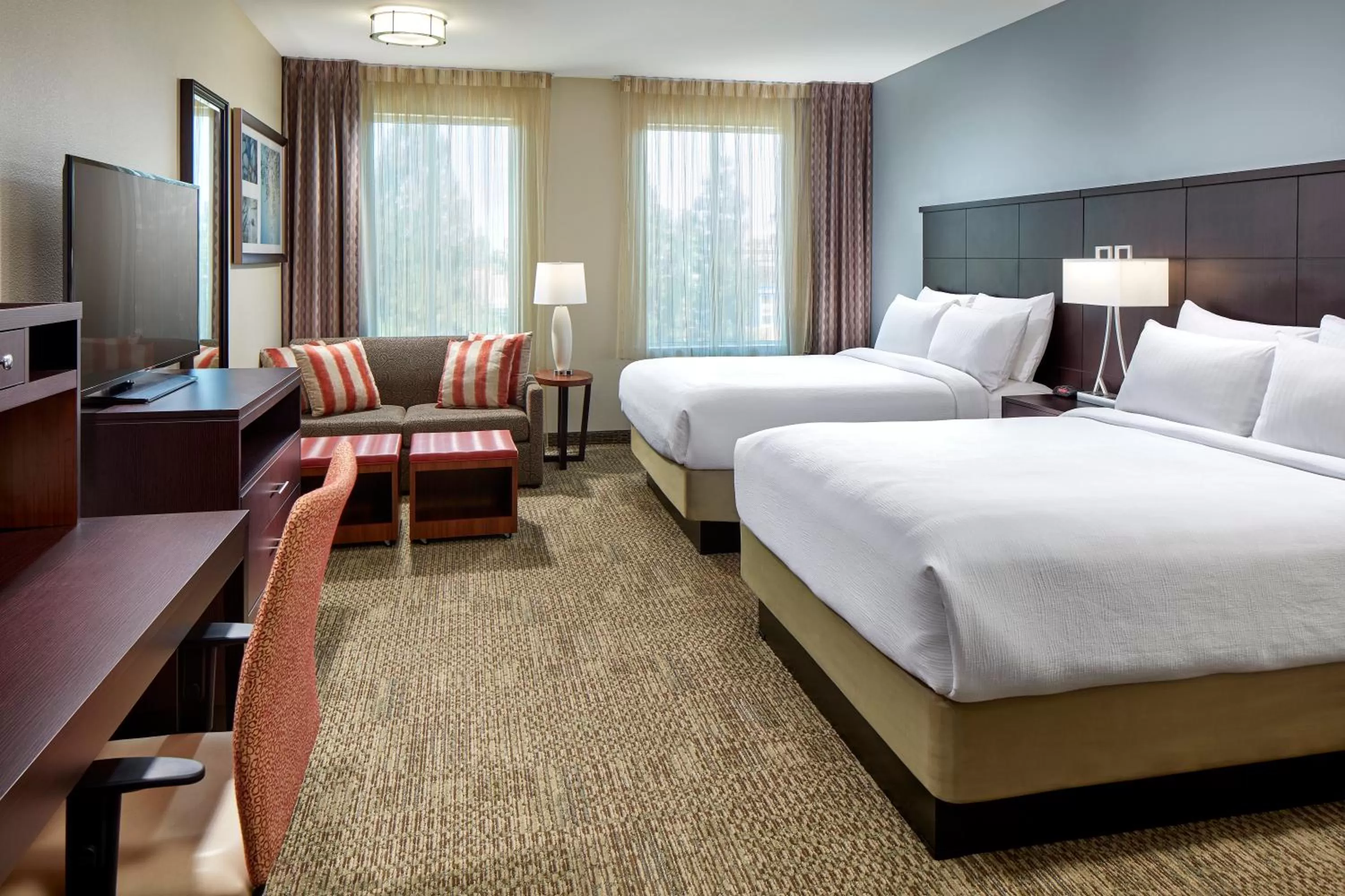 Photo of the whole room, Bed in Staybridge Suites Anaheim At The Park by IHG