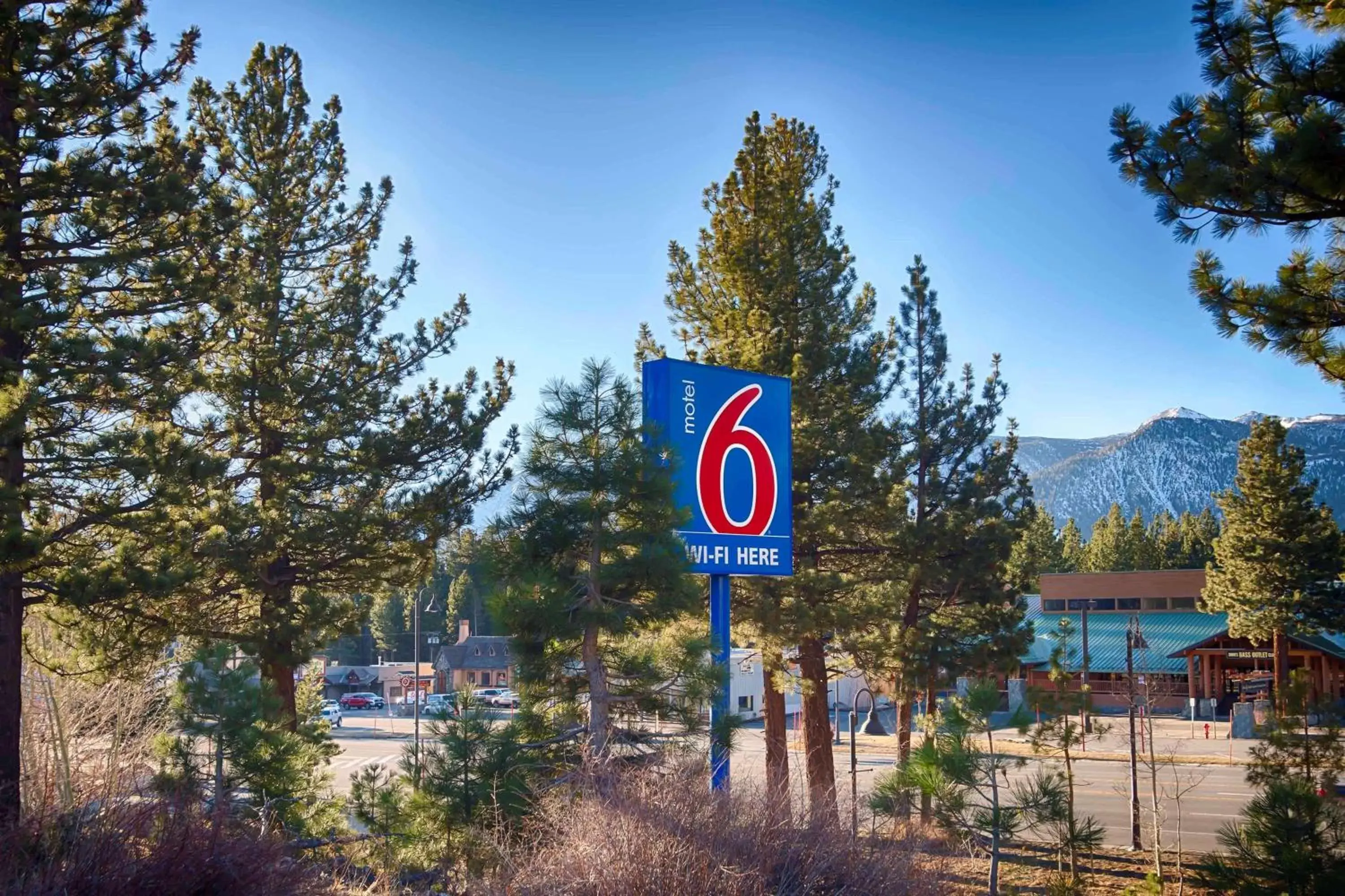 Off site, Logo/Certificate/Sign/Award in Motel 6-Mammoth Lakes, CA