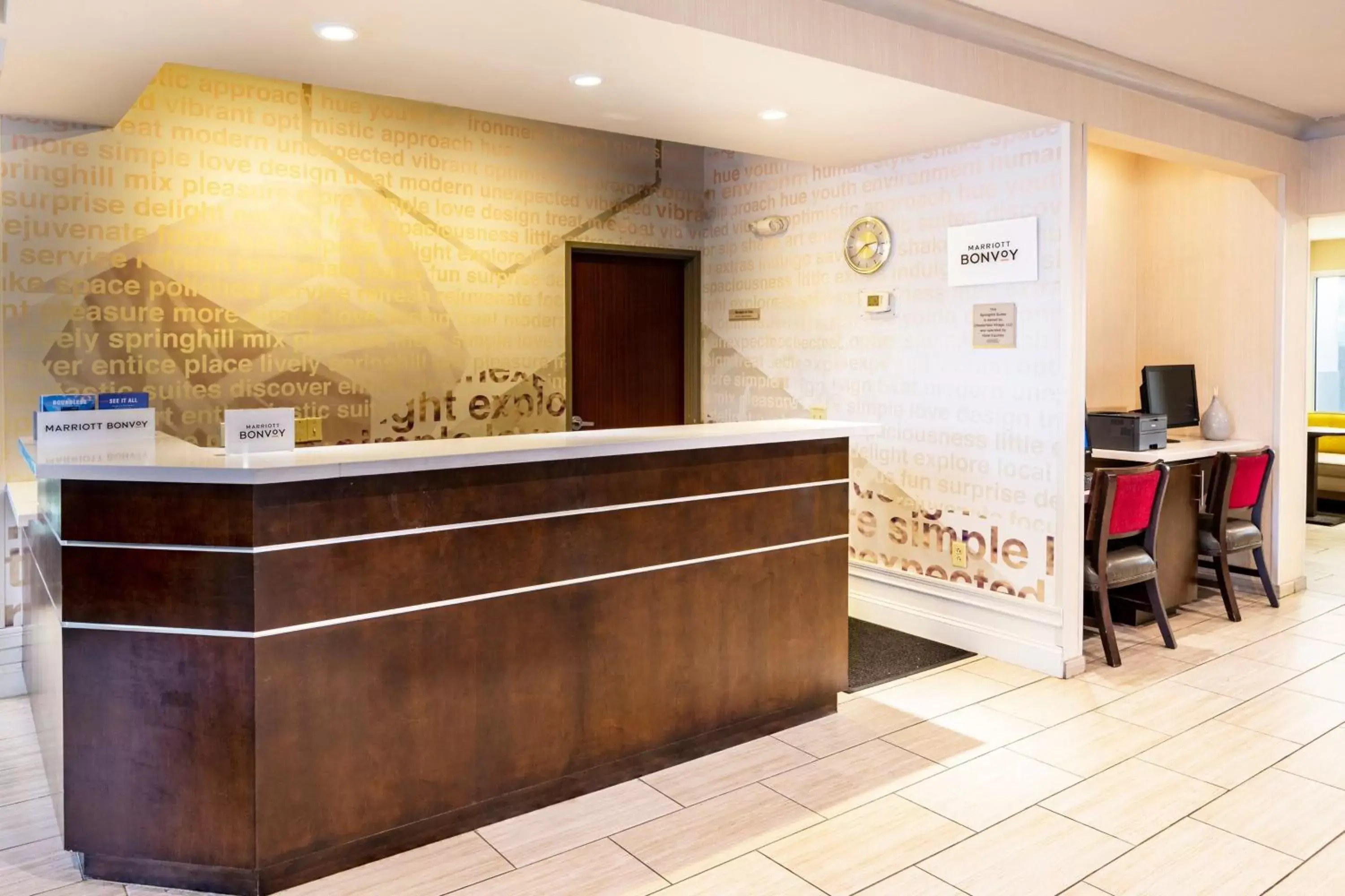 Lobby or reception, Lobby/Reception in Fairfield by Marriott Inn & Suites St Louis Chesterfield