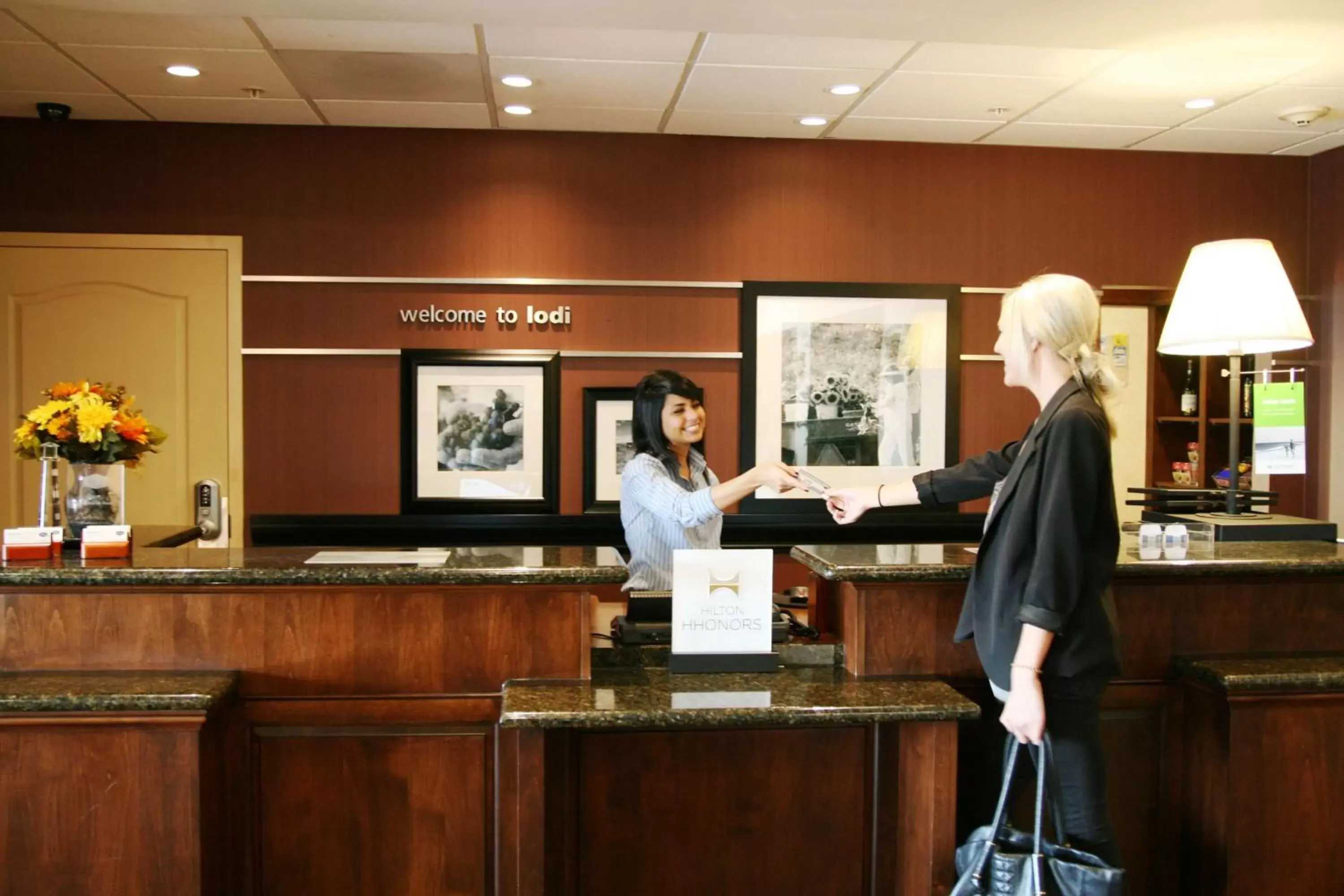 Lobby or reception, Lobby/Reception in Hampton Inn & Suites Lodi