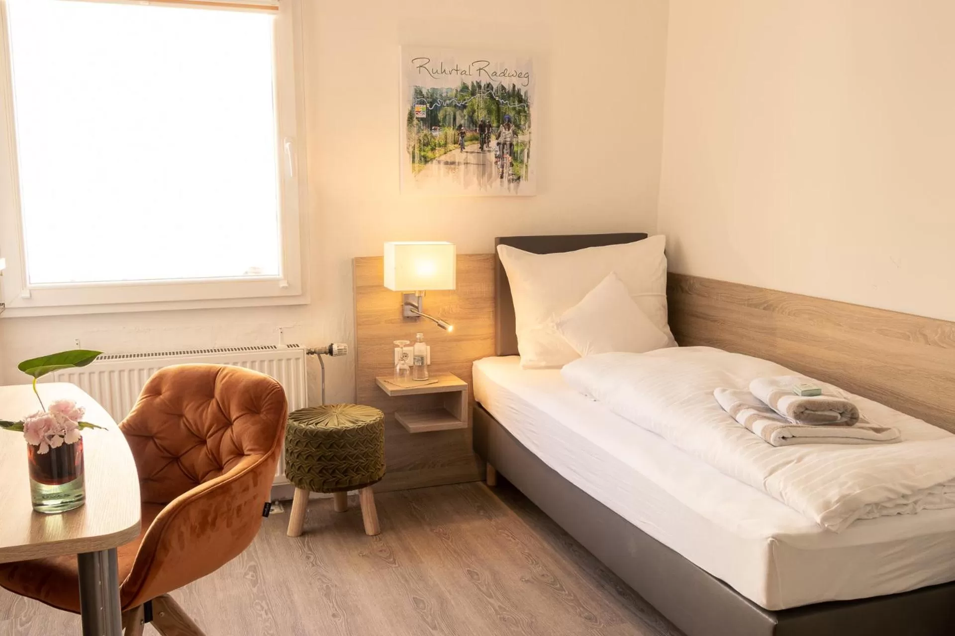 Photo of the whole room, Bed in HeimatHerz Hotel Garni