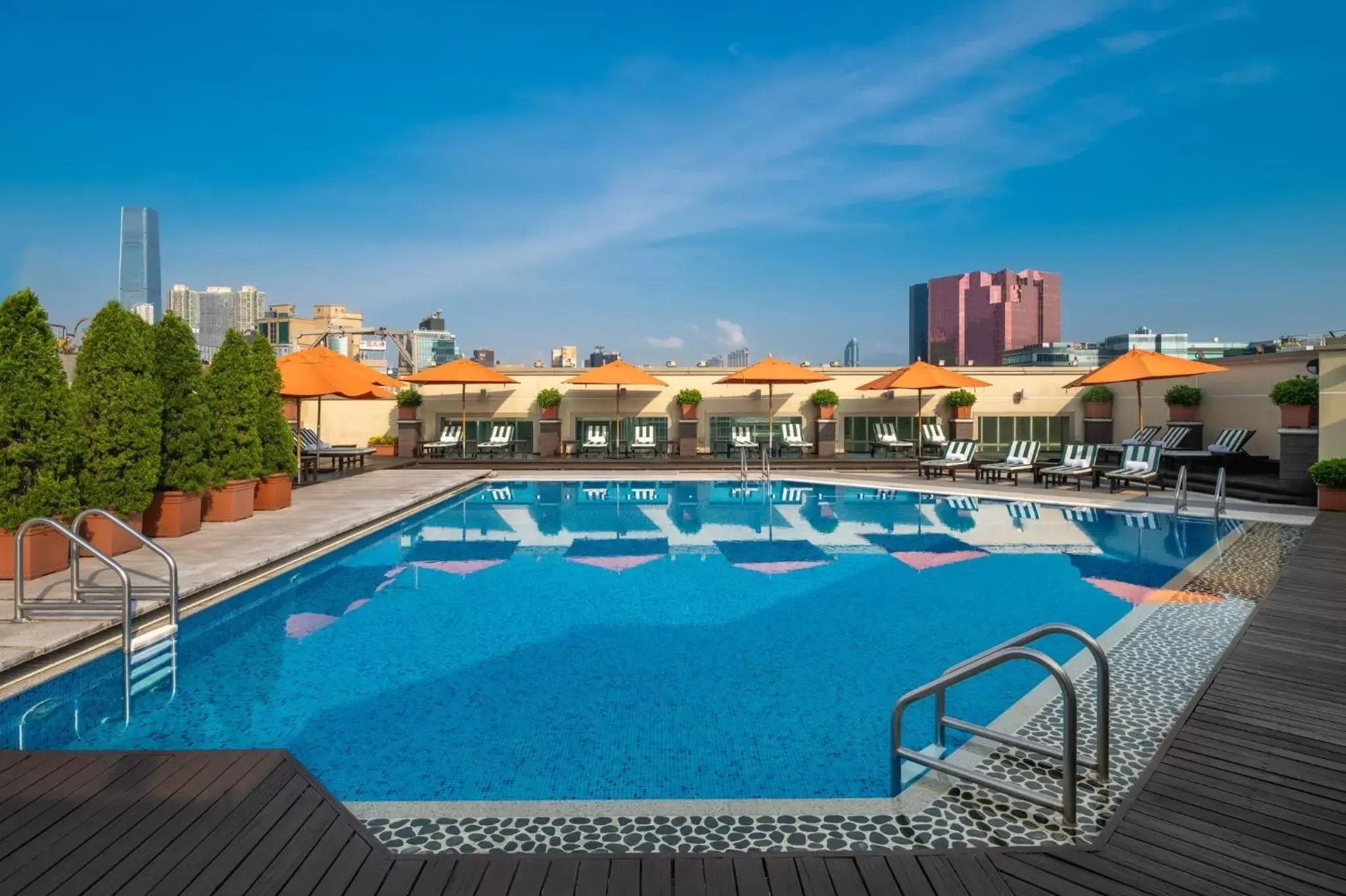 Swimming Pool in InterContinental Grand Stanford Hong Kong, an IHG Hotel