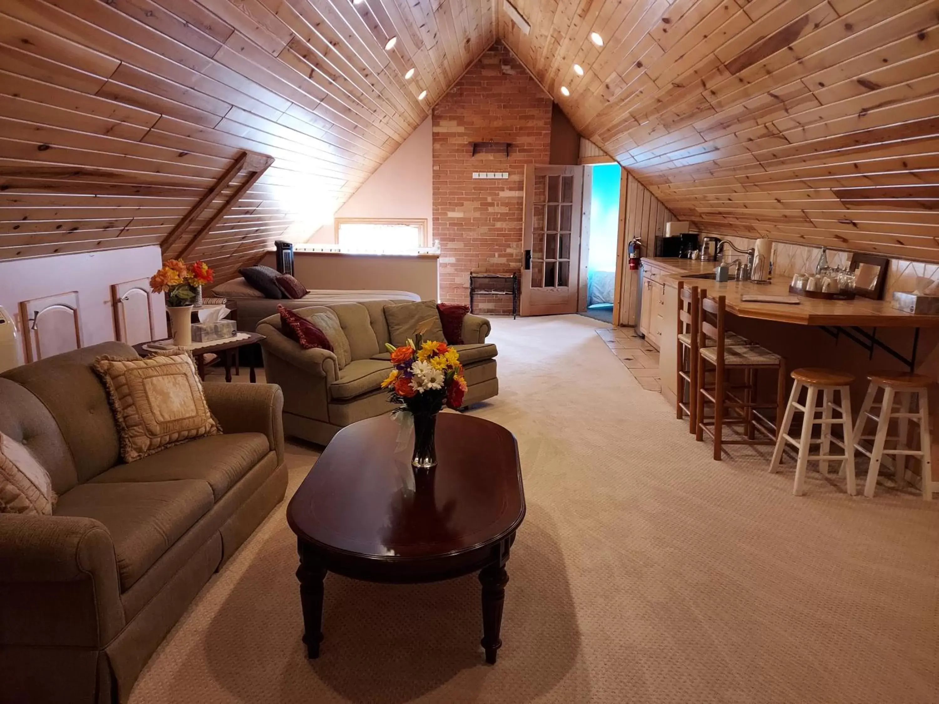 Seating Area in The Inn at Ludington