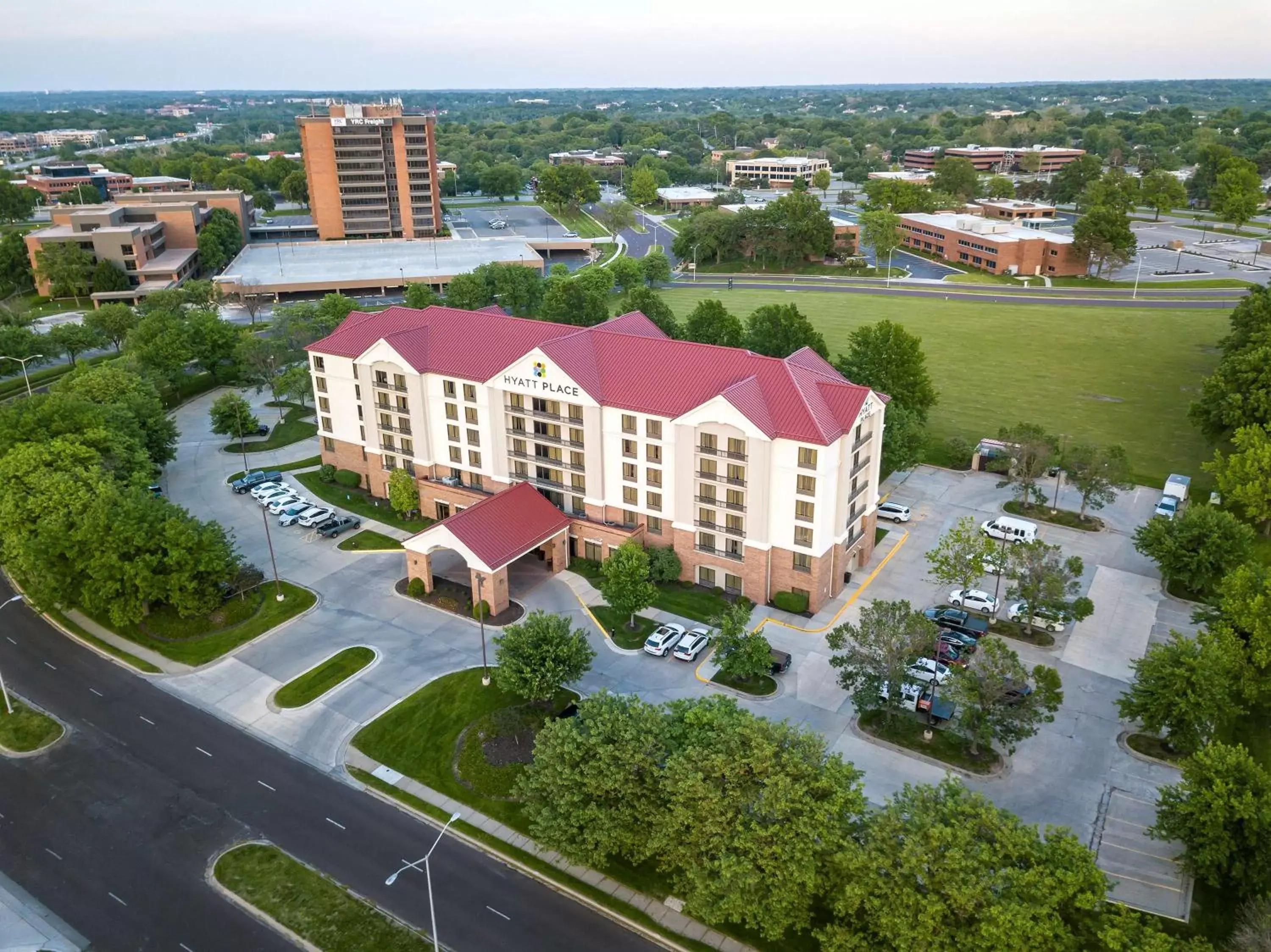 Property building, Bird's-eye View in Hyatt Place Kansas City/Overland Park/Convention Center