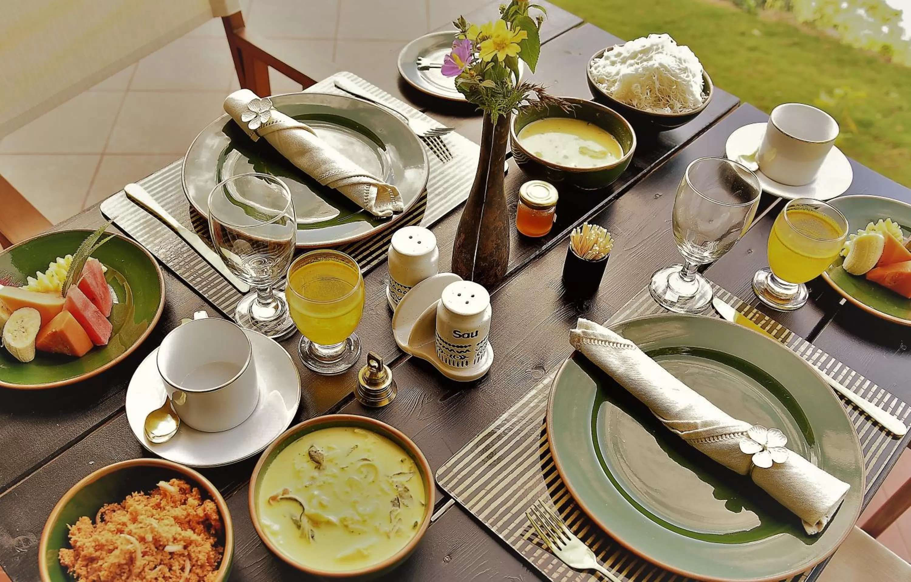 Breakfast in The Capoe House