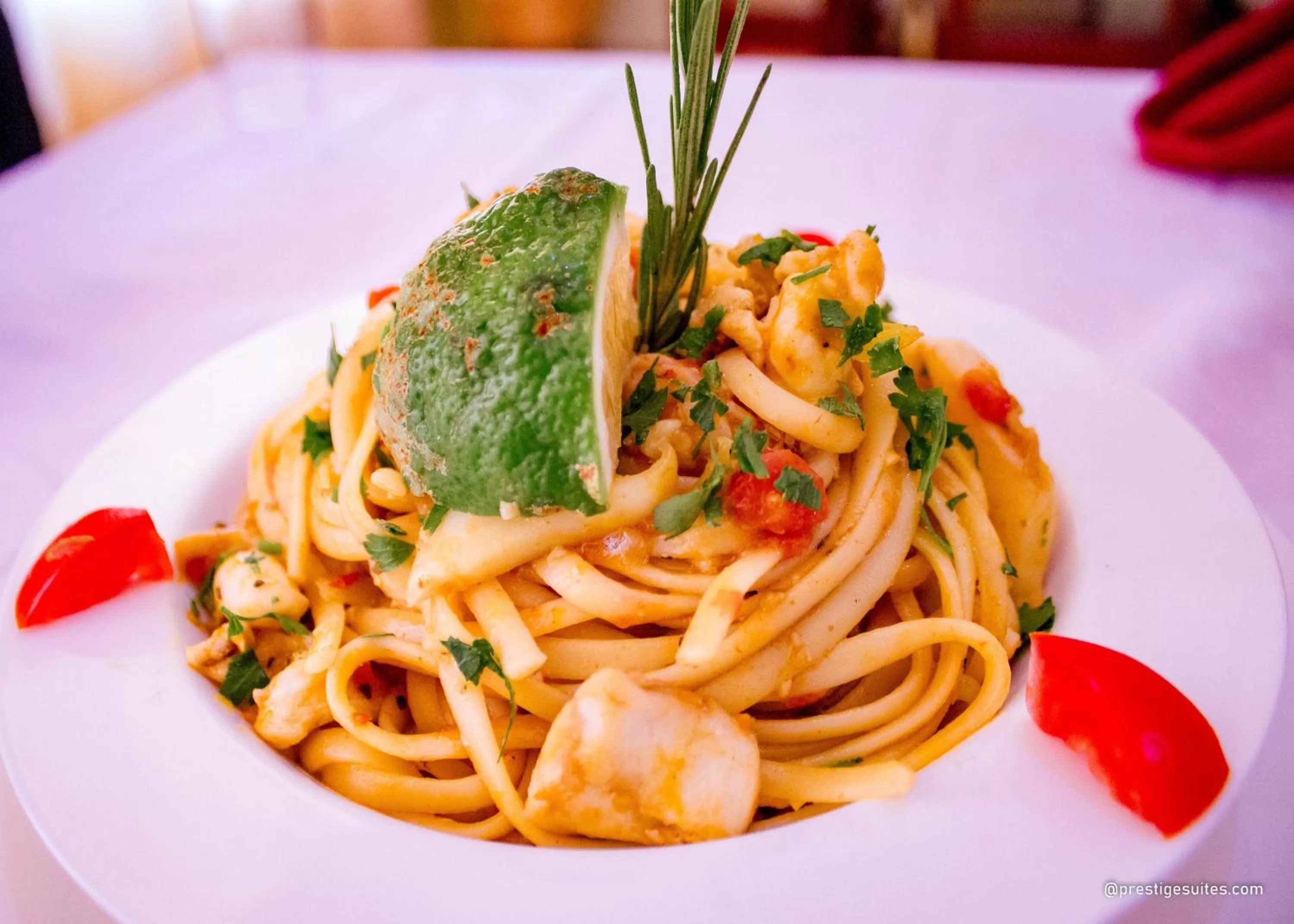 Lunch in Prestige Suites