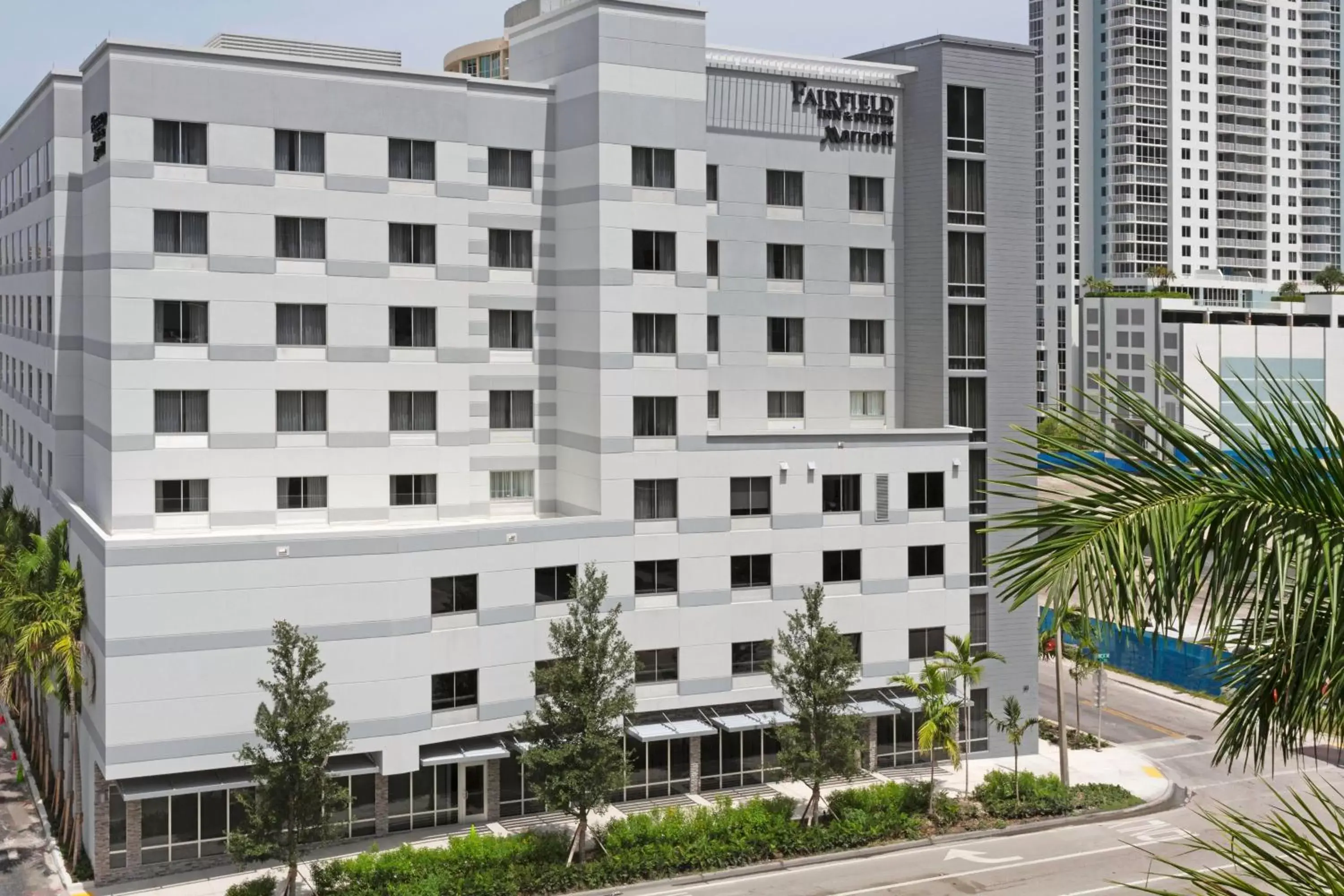 Property Building in Fairfield Inn & Suites By Marriott Fort Lauderdale Downtown/Las Olas
