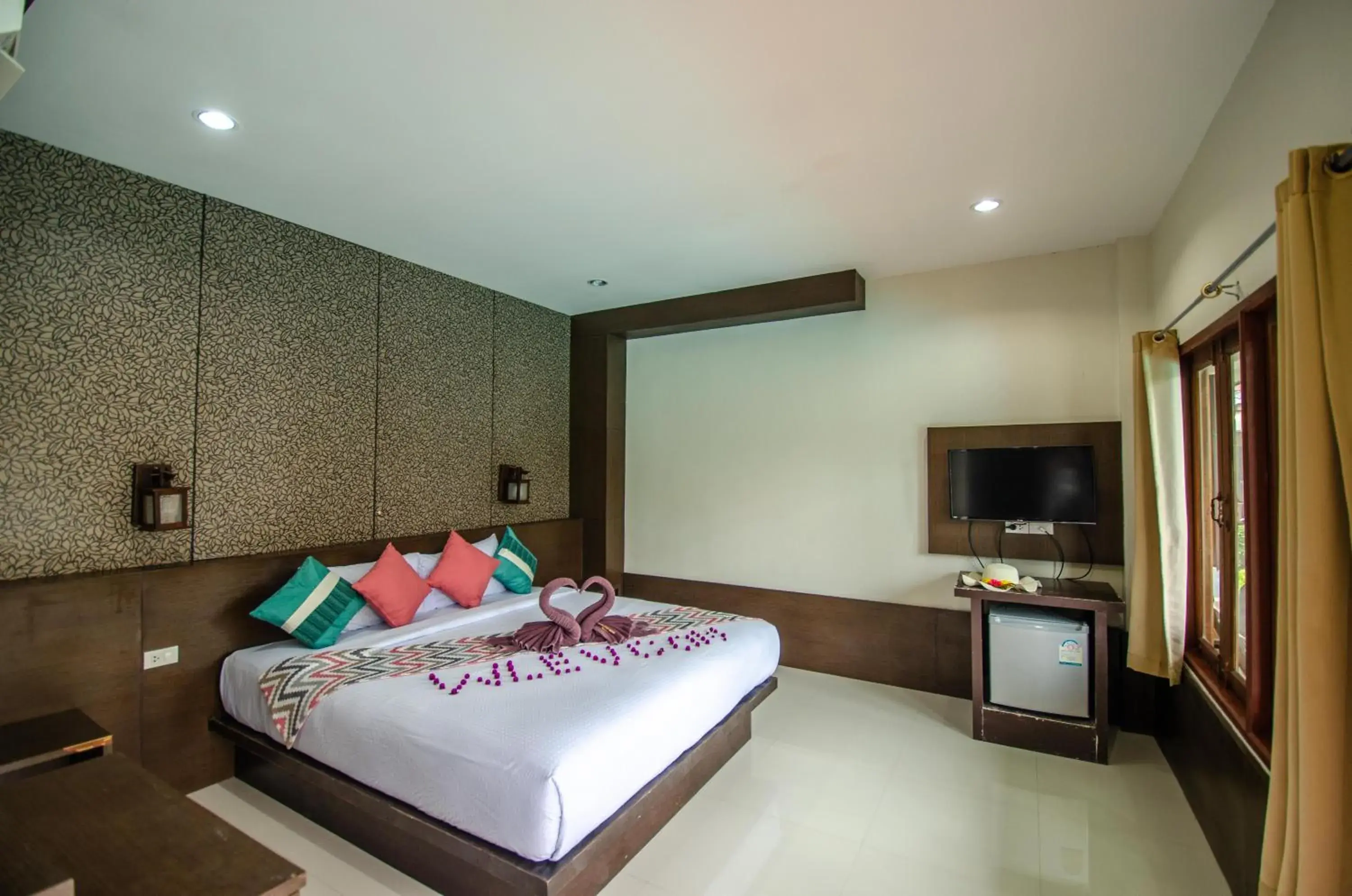 Bed in Khum Laanta Resort - SHA Extra Plus