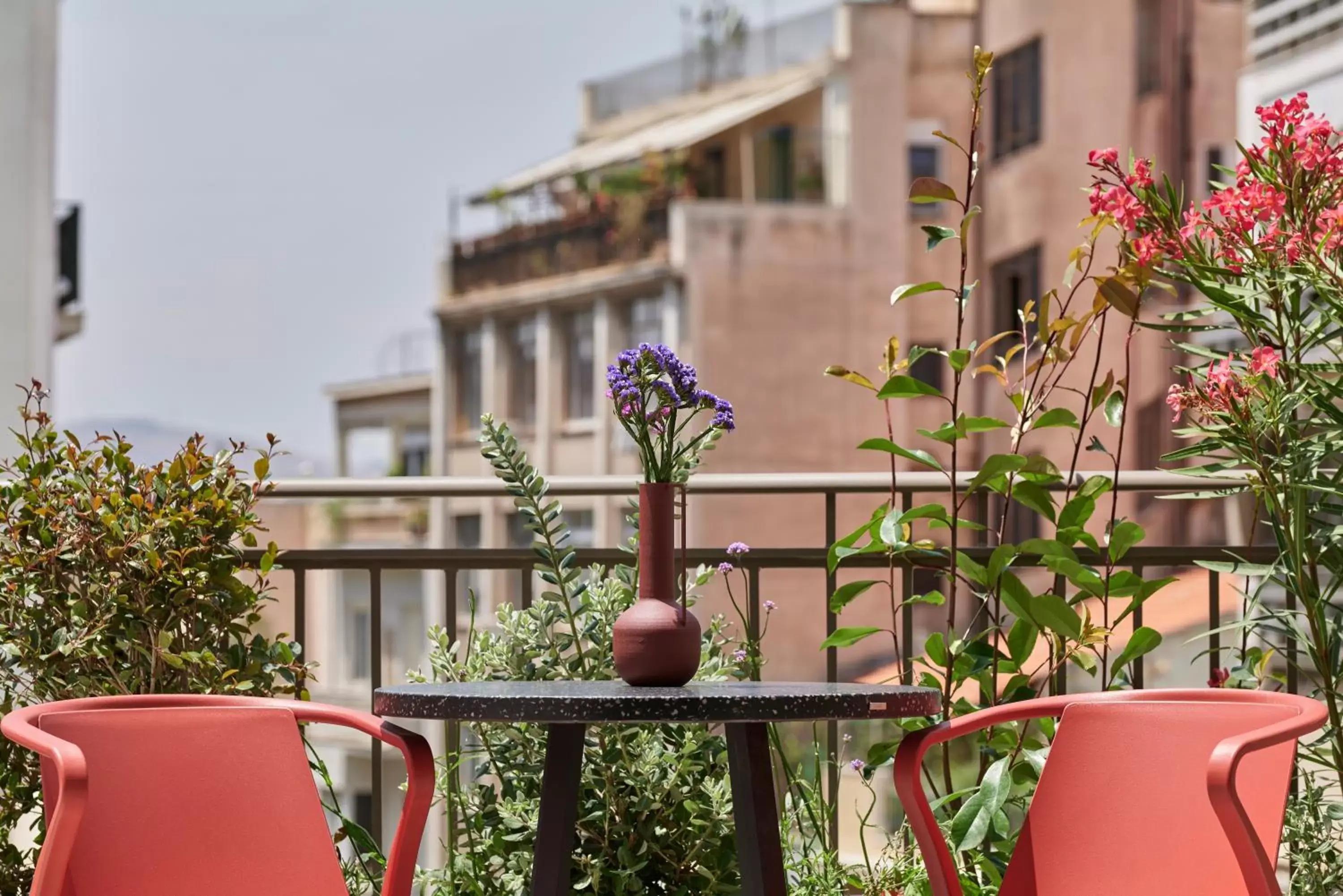 Balcony/Terrace in DWELL - Elegant City Stay - Brand new boutique hotel