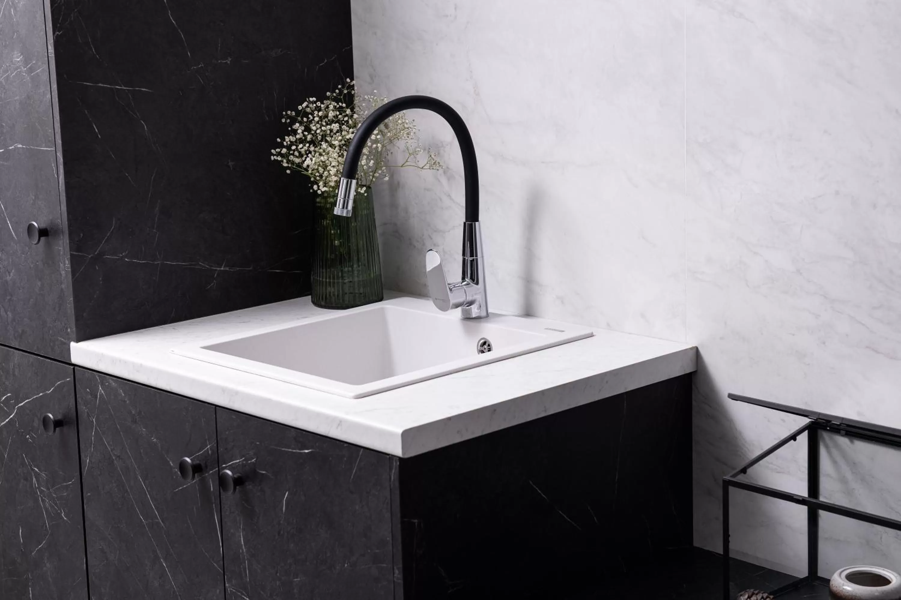 kitchen in Enattica Suites