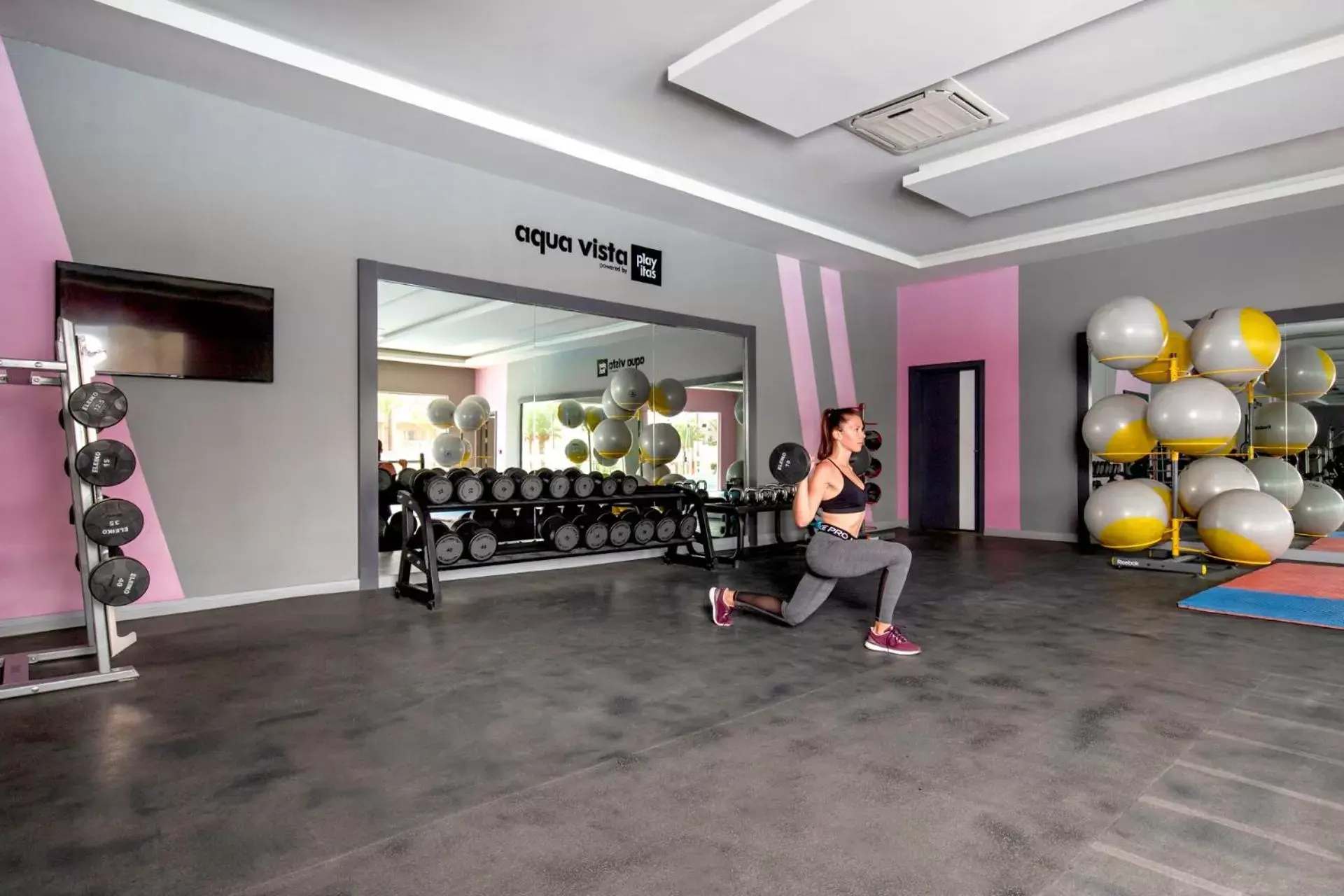 Fitness centre/facilities in Pickalbatros Aqua Park Resort - Hurghada