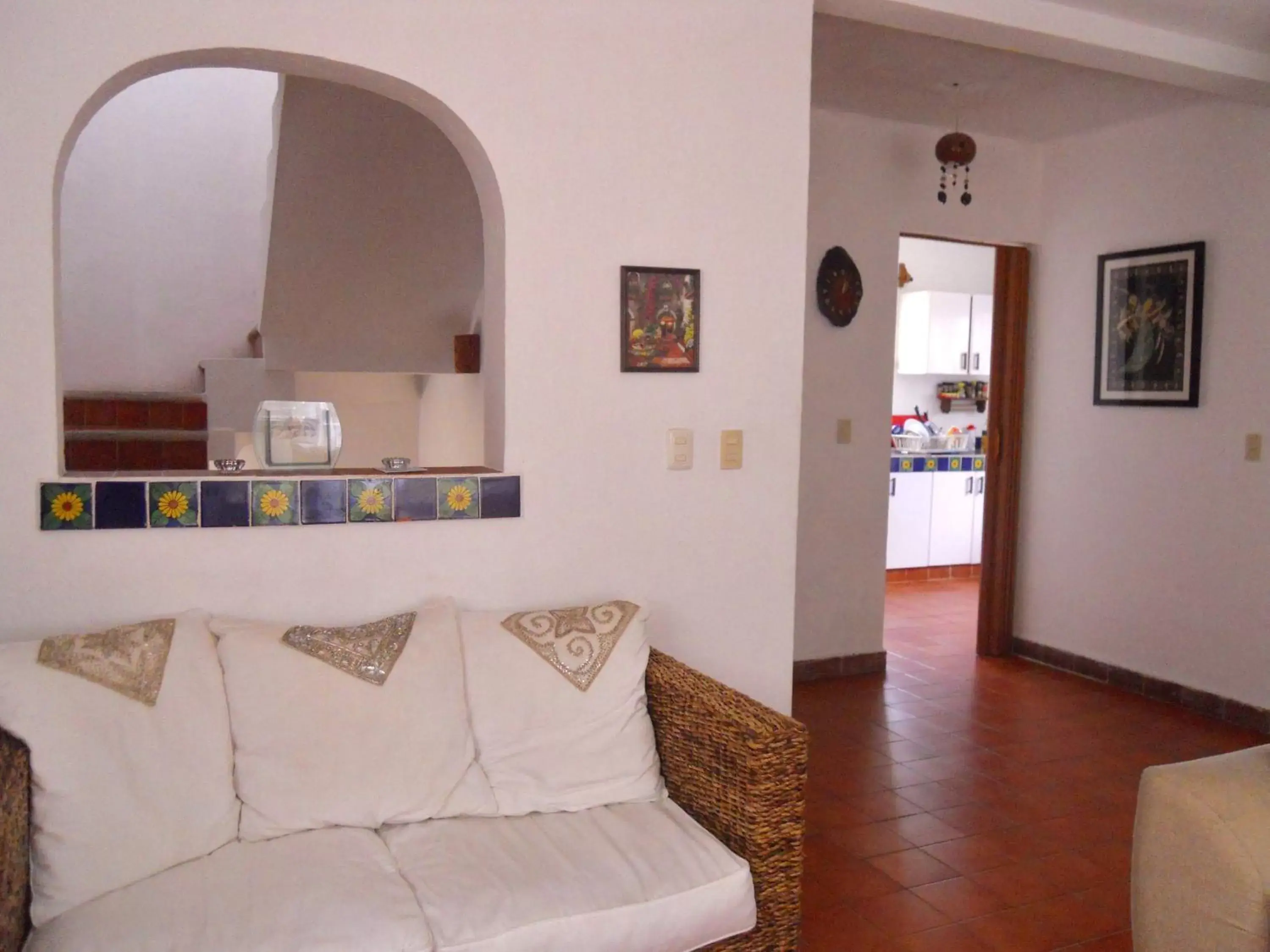 Communal lounge/ TV room, Lobby/Reception in Los Caracoles Bed & Breakfast