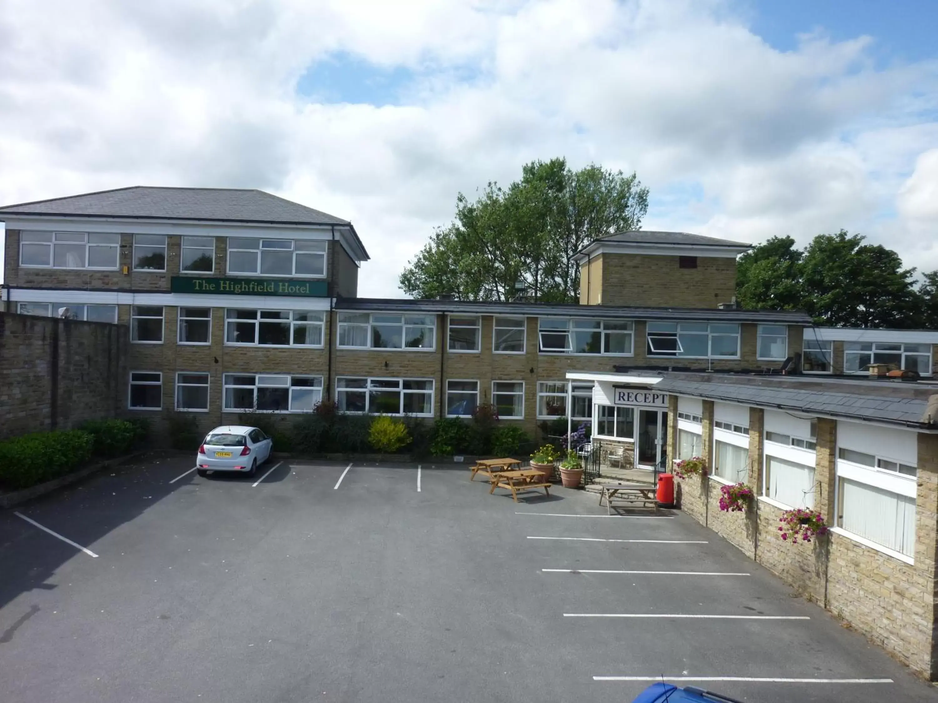 Facade/entrance, Property Building in The Highfield Hotel