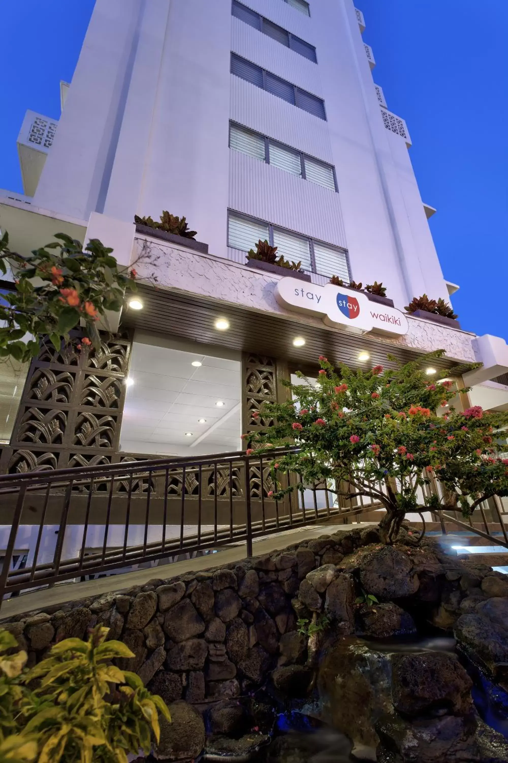 Facade/entrance, Property Building in Stay Hotel Waikiki