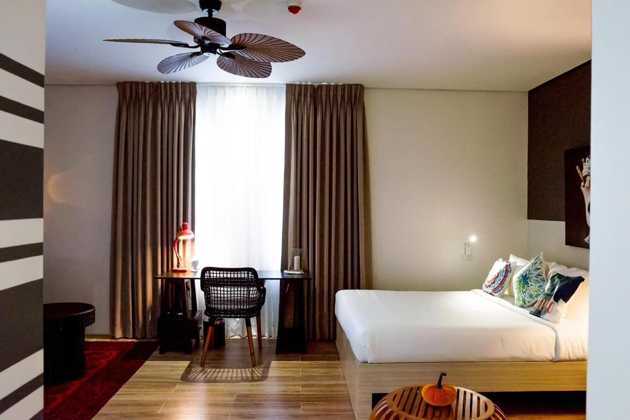 Bed in UNWND Boutique Hotel Dumaguete