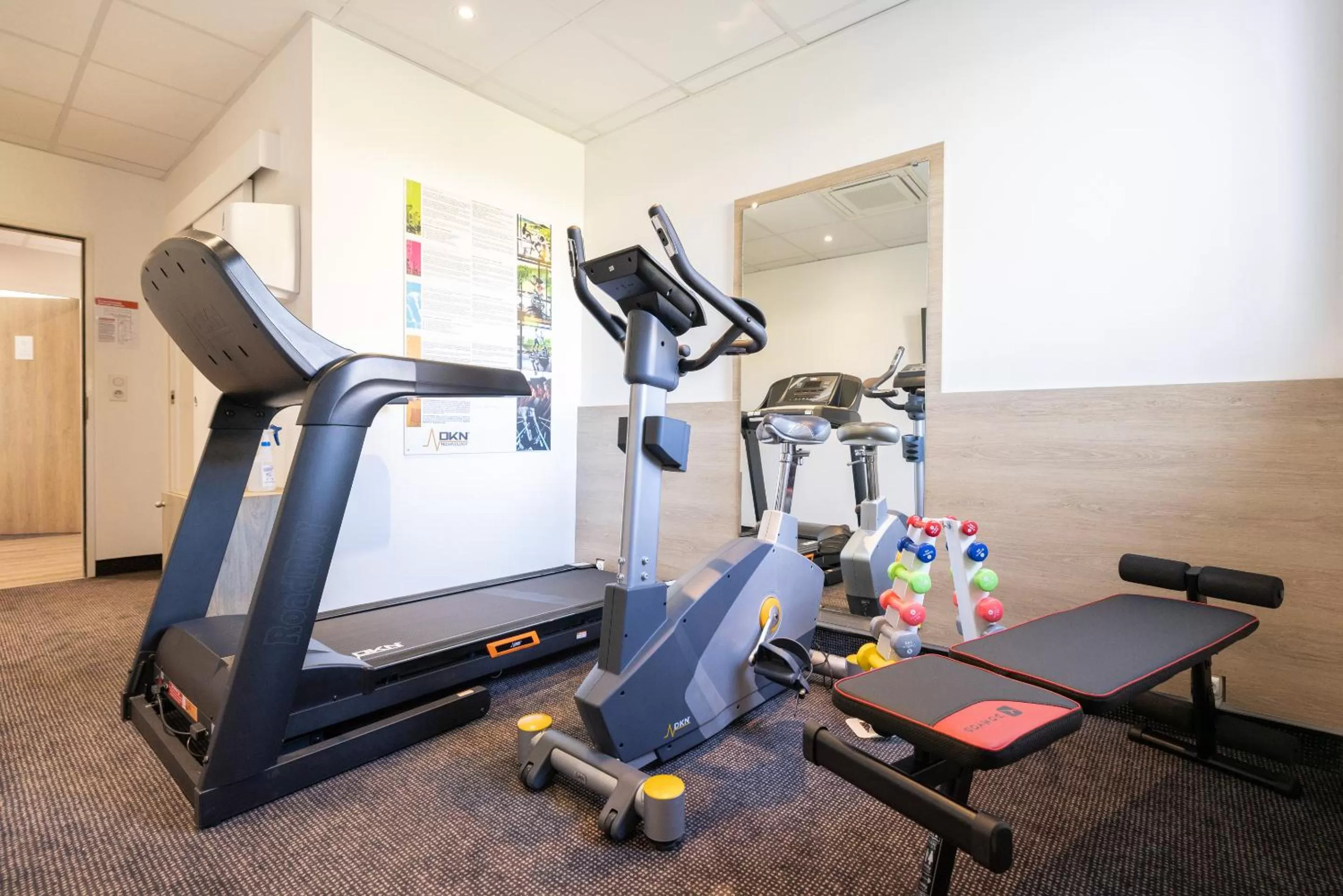 Fitness centre/facilities in Best Western Hotel Le Bordeaux Sud