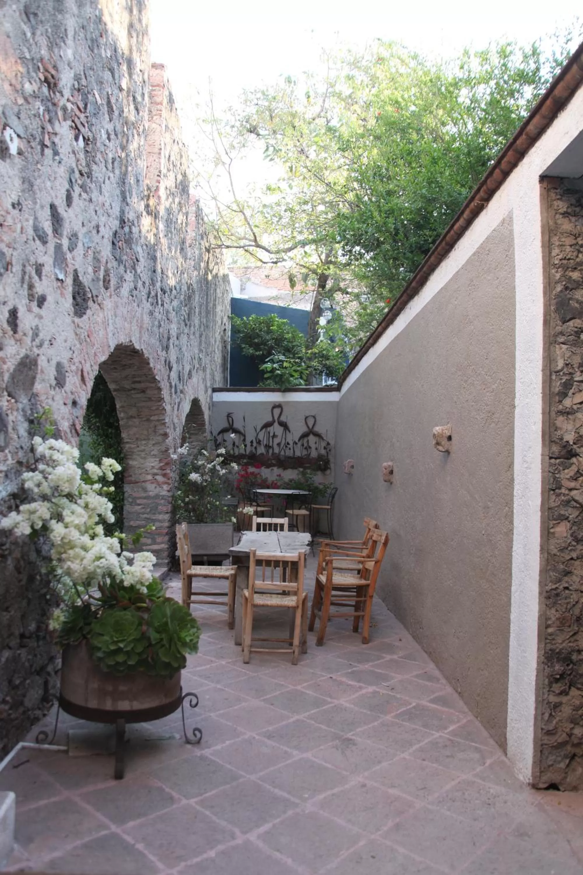 Patio in La Casa del Atrio