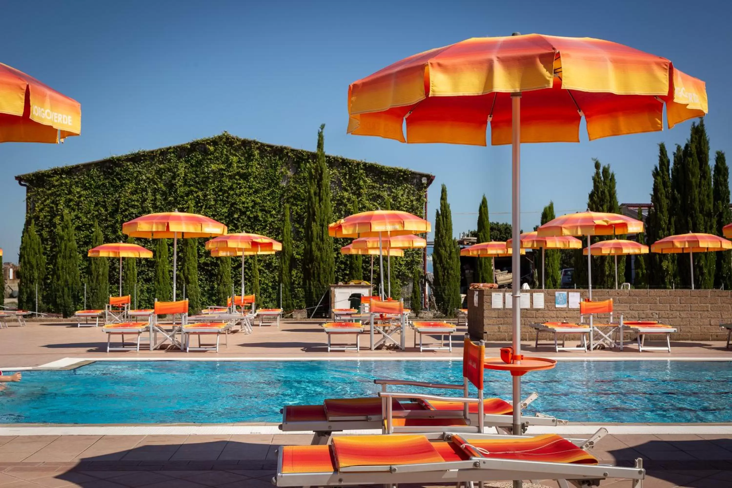 Swimming pool in Borgo Verde Swimming pool in Borgo Verde