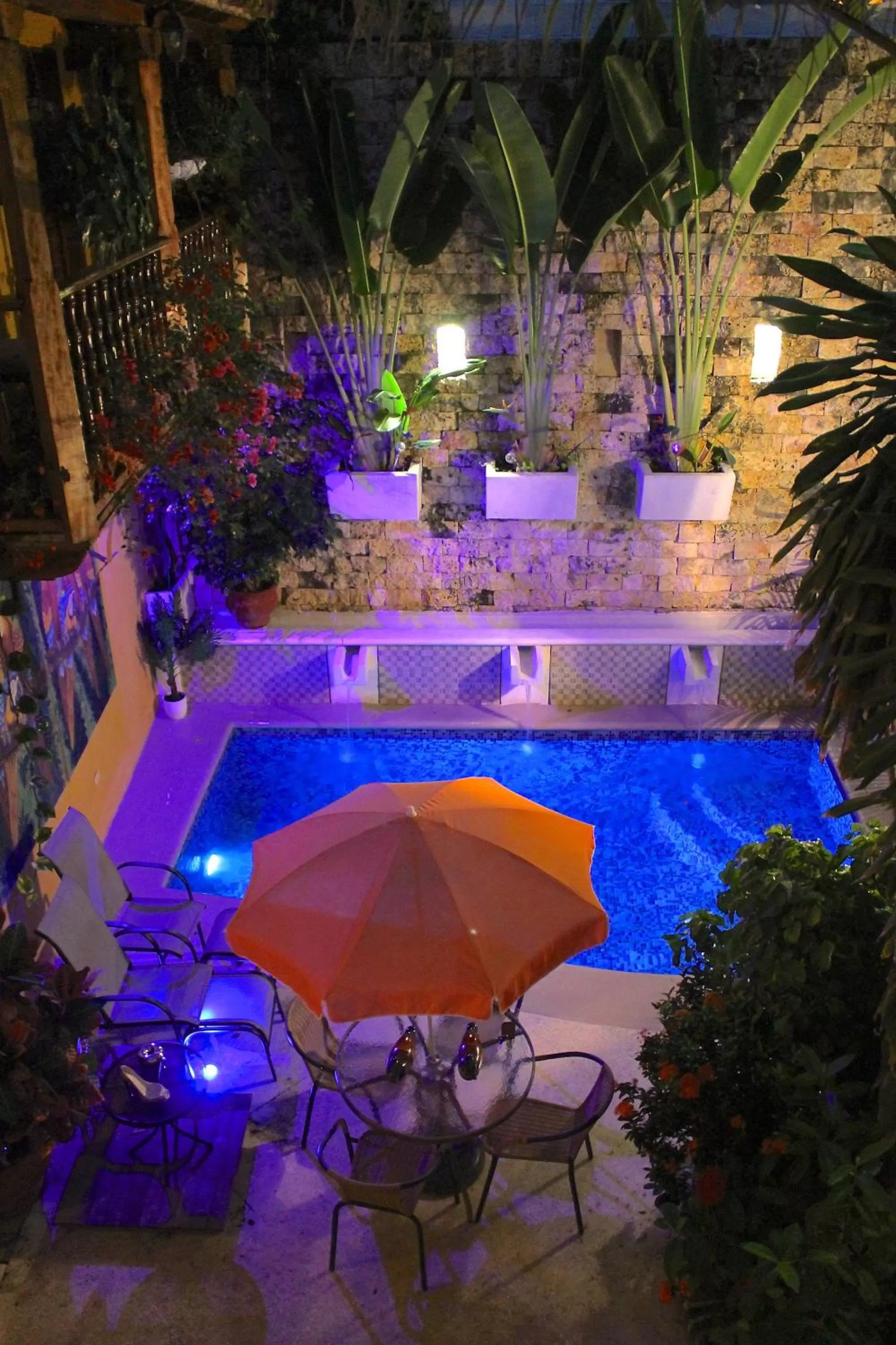 Patio, Pool View in Hotel Casa Gloria Boutique
