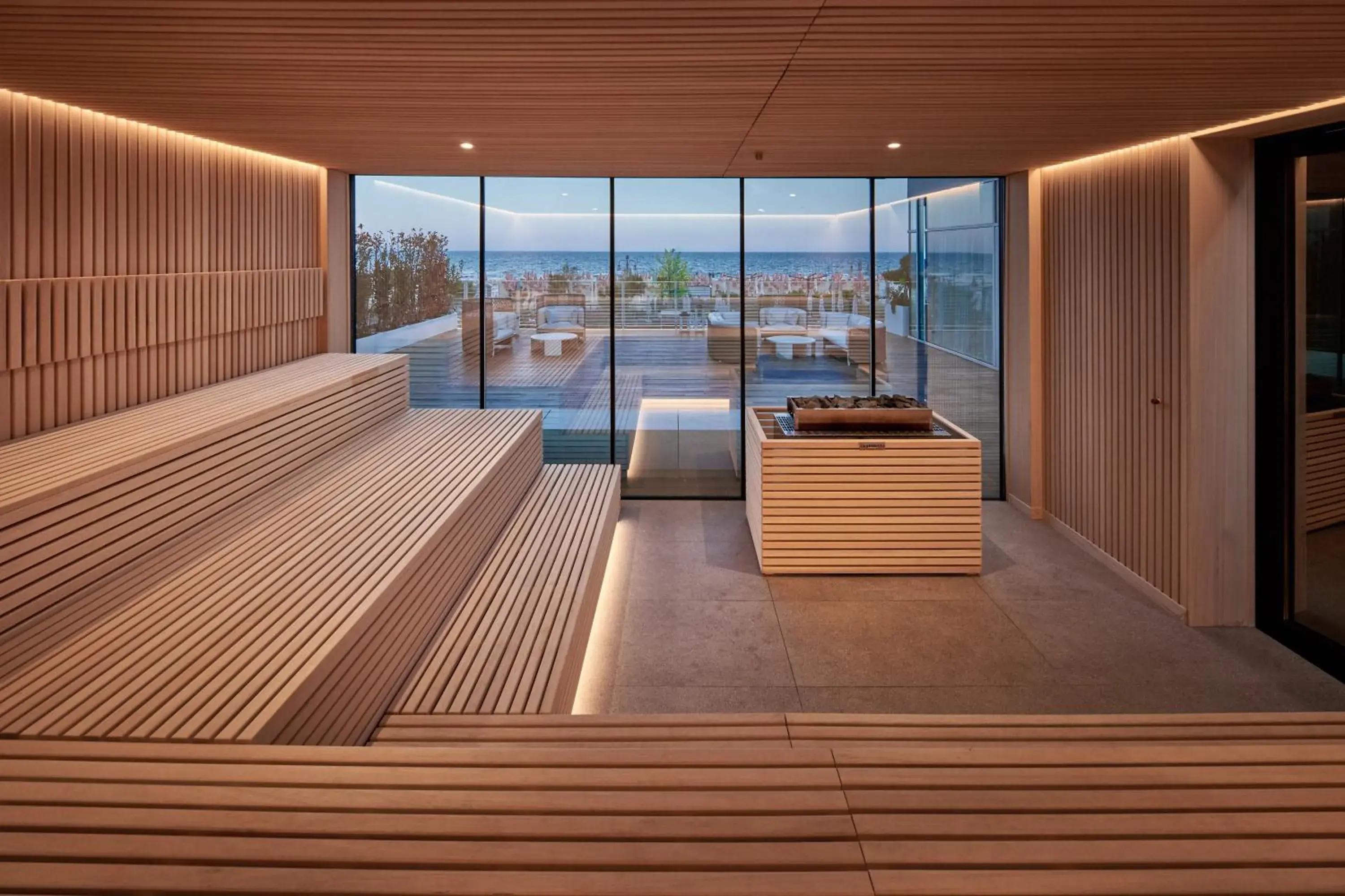 Sauna in Falkensteiner Hotel & Spa Jesolo