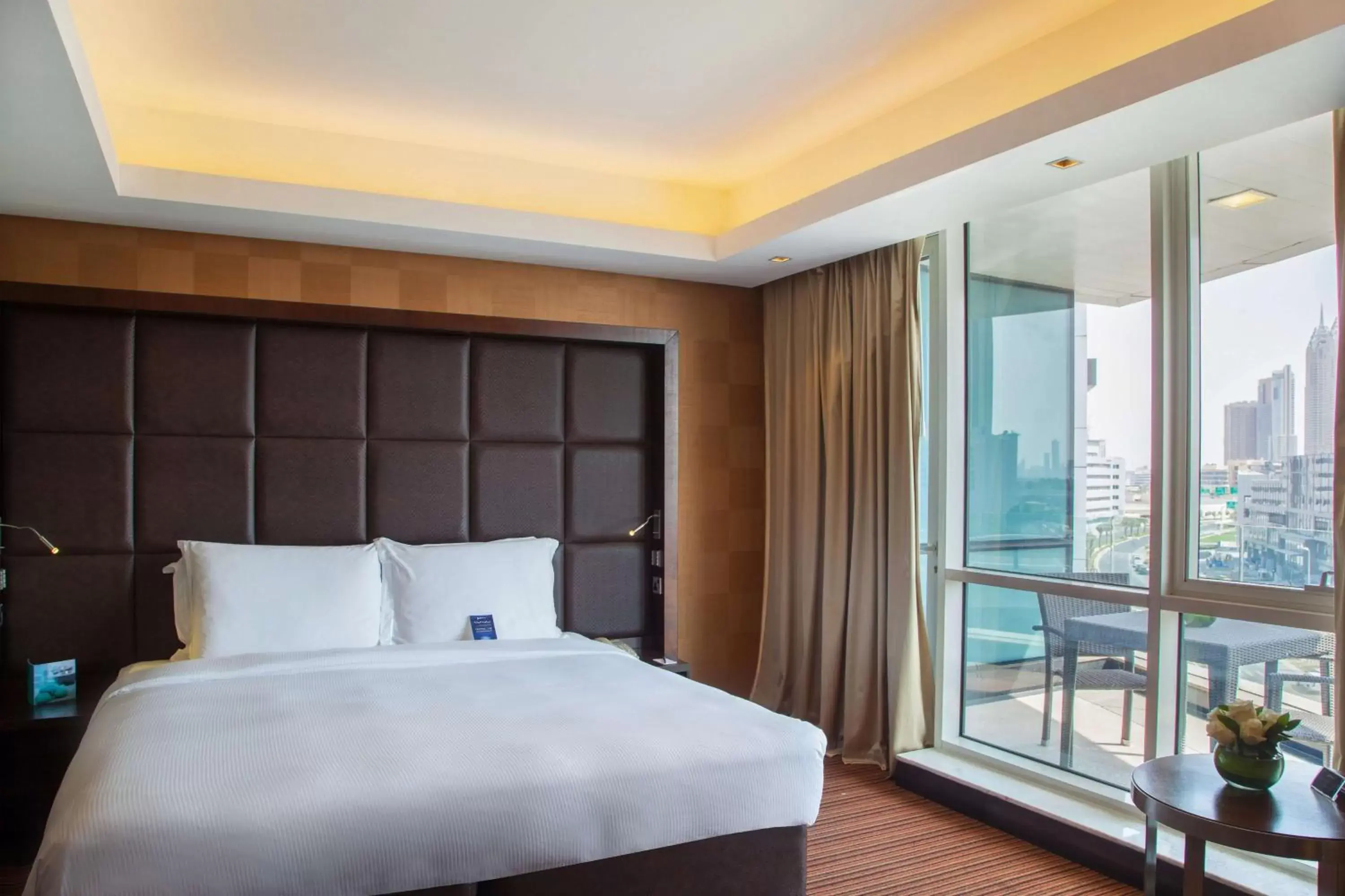 Photo of the whole room, Bed in Radisson Blu Hotel, Dubai Media City
