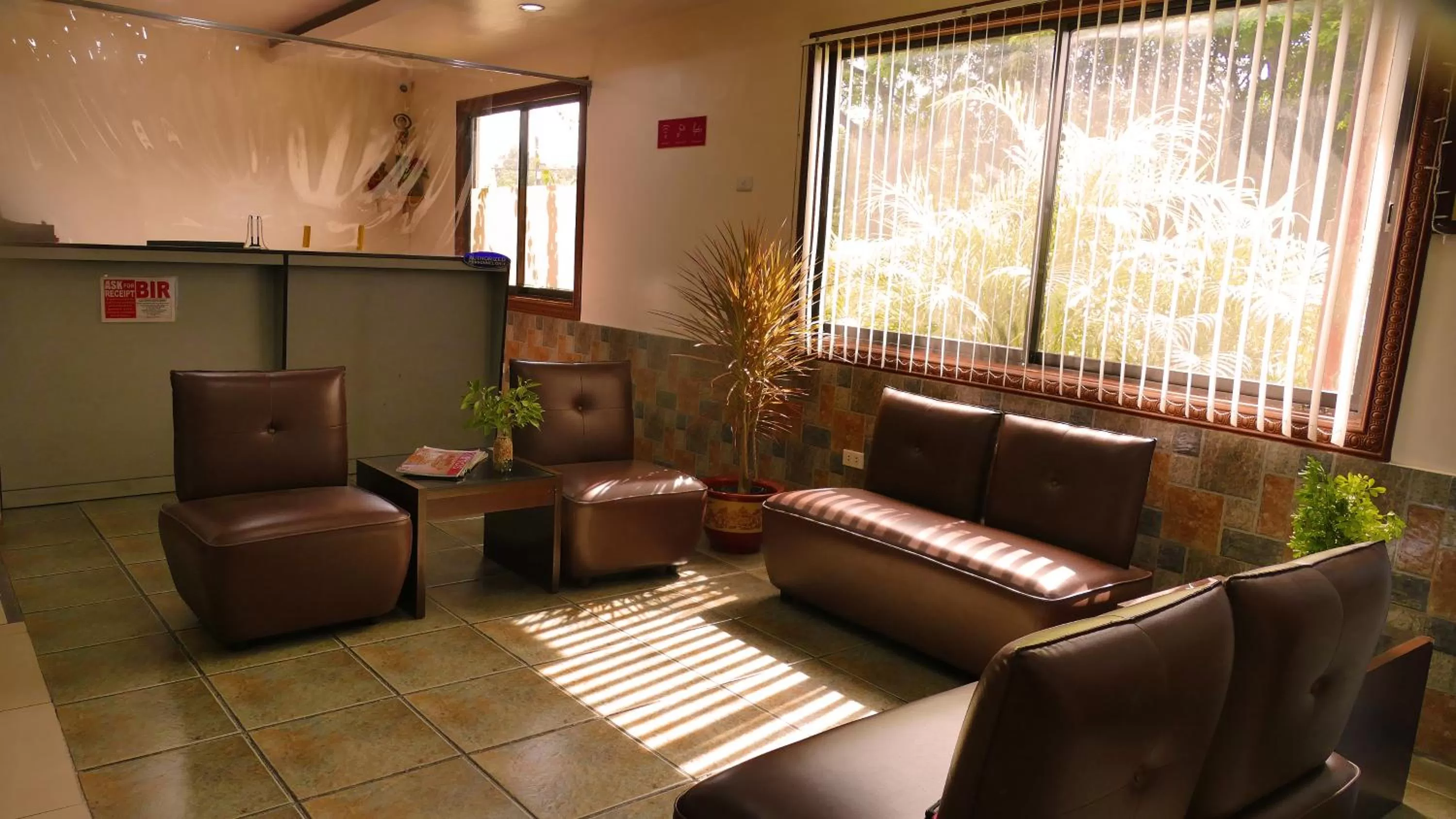 Lobby or reception in CounTess Pension House