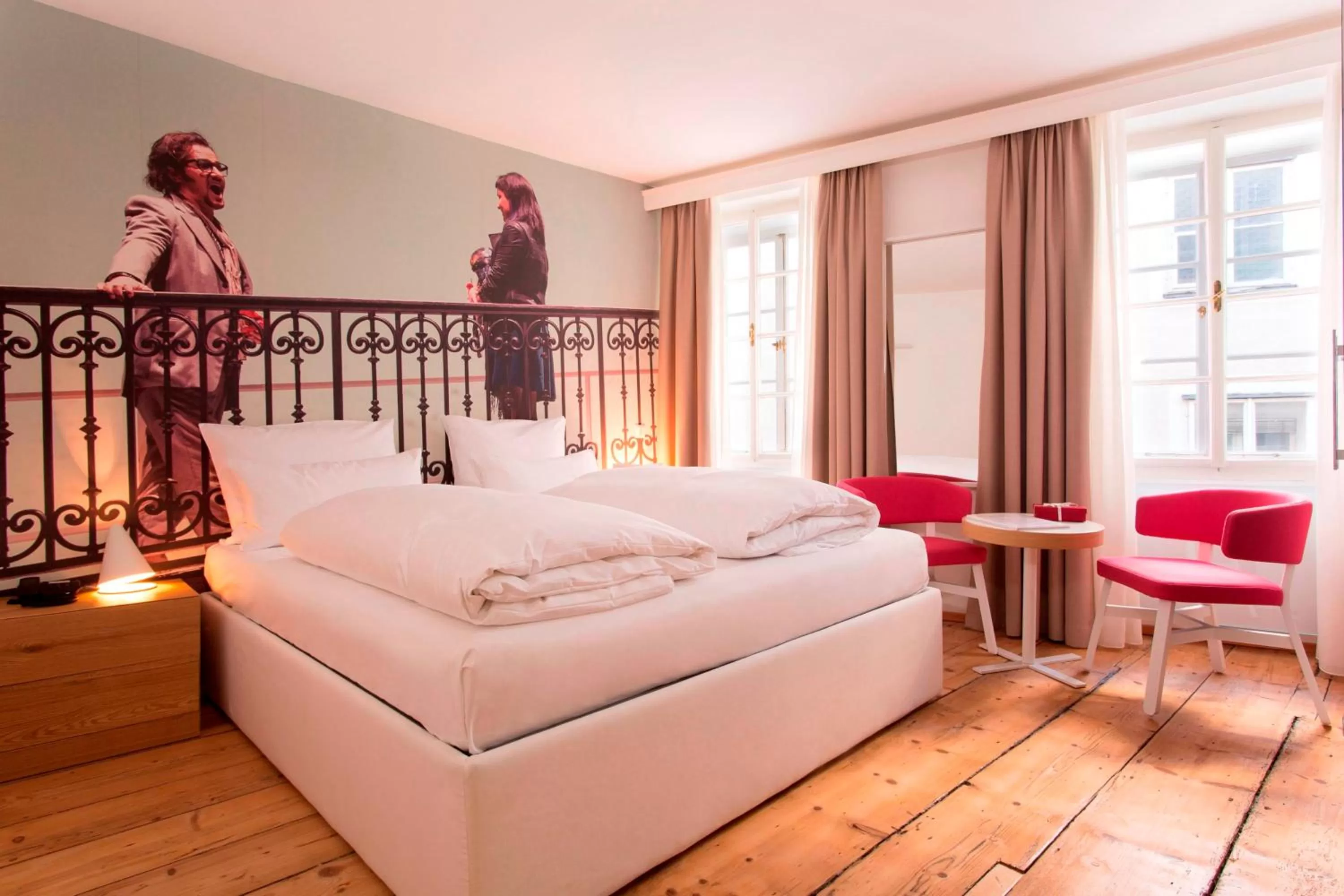 Bedroom in Small Luxury Hotel Goldgasse