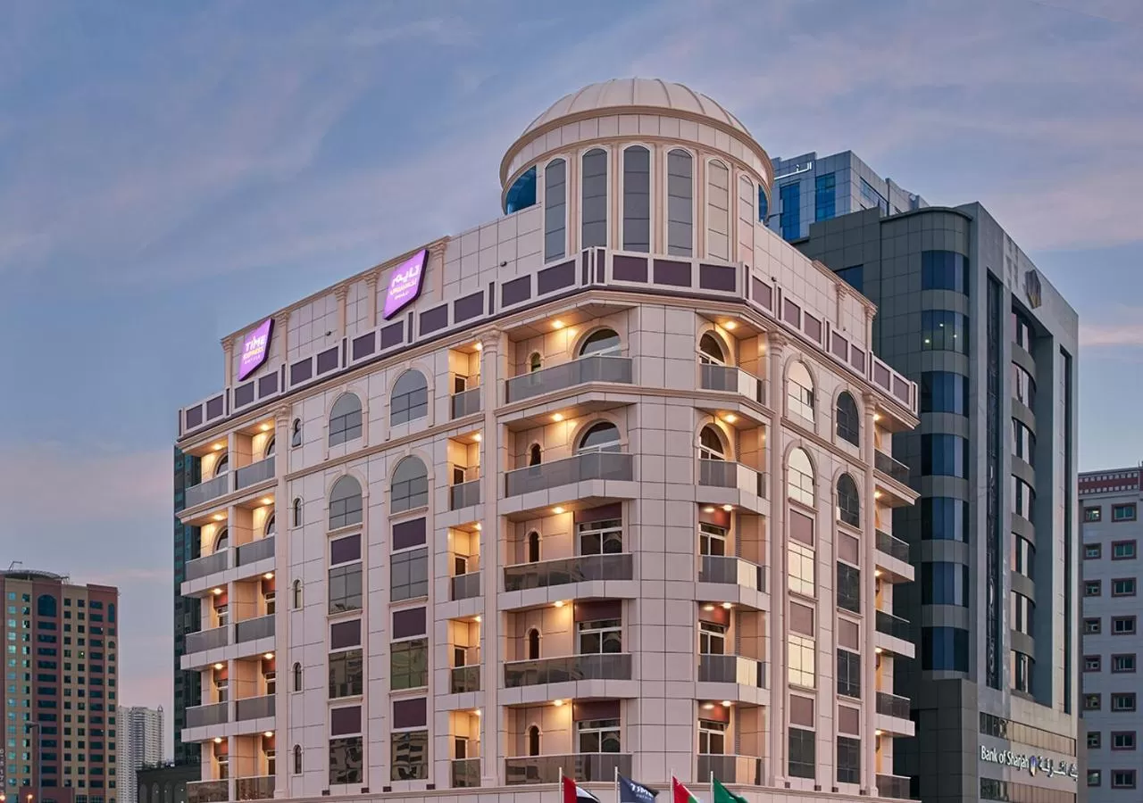 Property building in TIME Express Hotel Al Khan