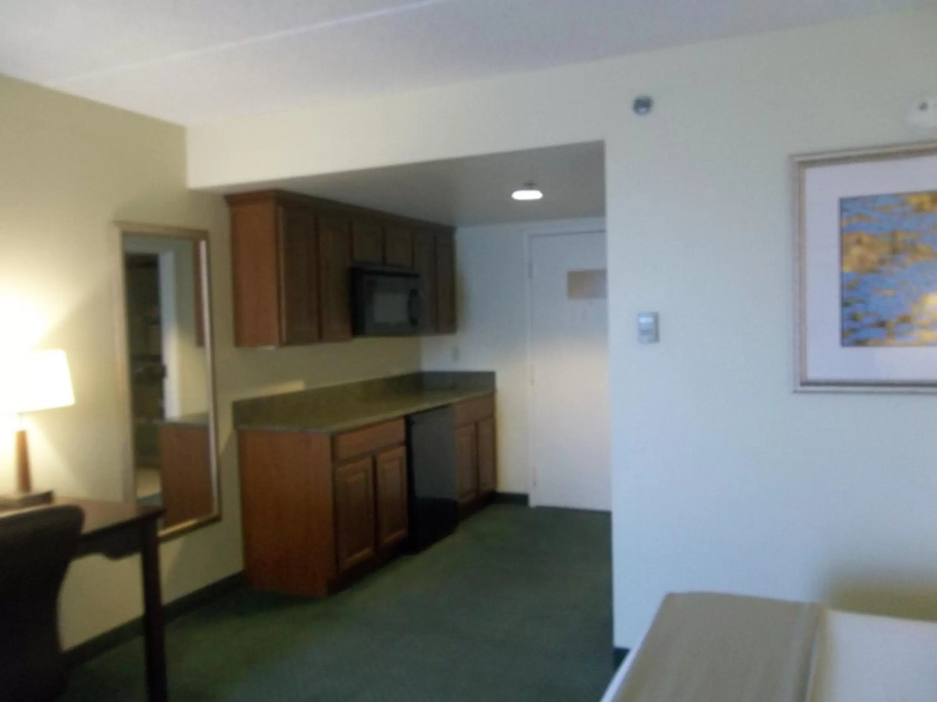 Photo of the whole room, Kitchen/Kitchenette in Holiday Inn Express Indianapolis Airport, an IHG Hotel