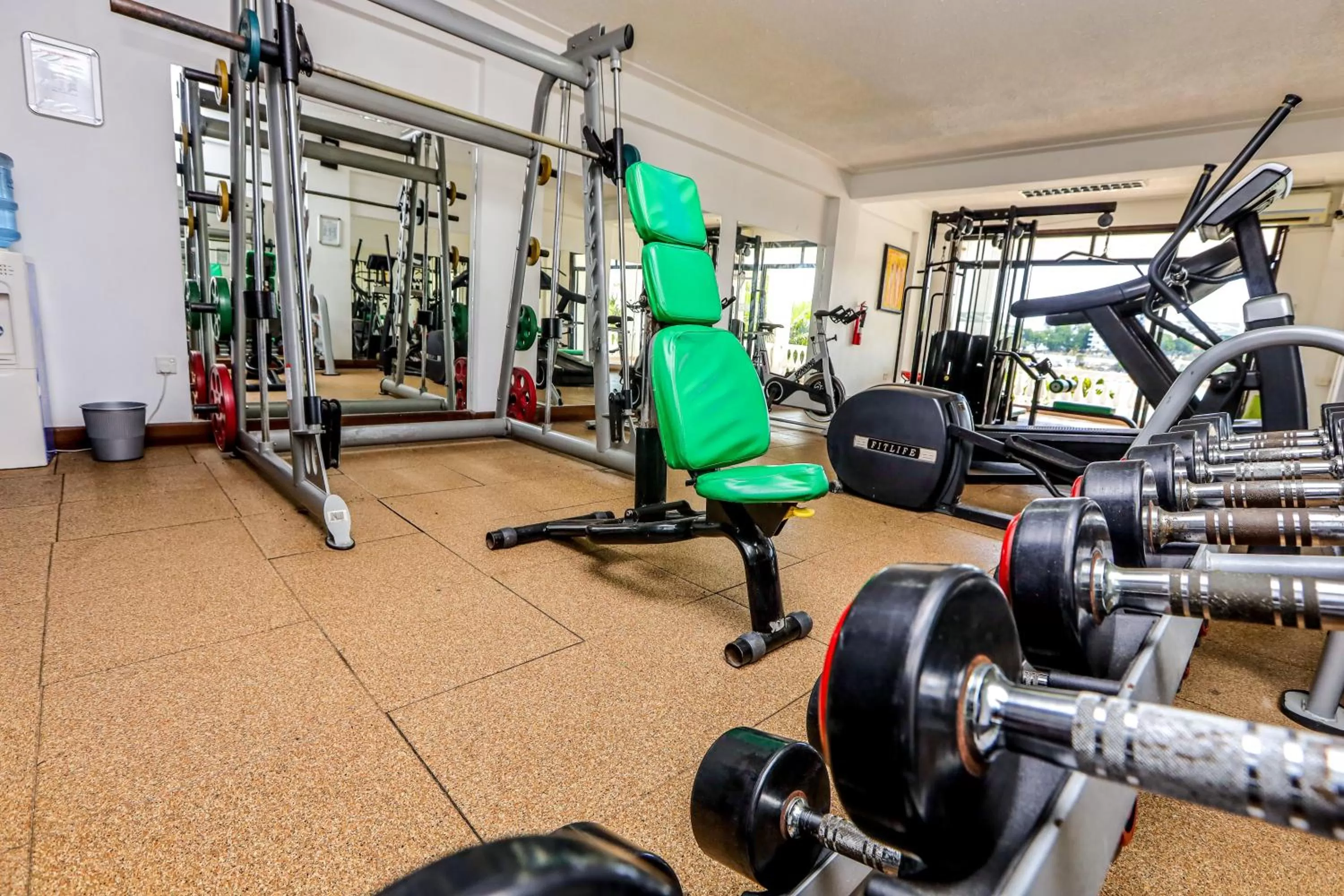 Fitness centre/facilities in CityBlue Creekside Hotel & Suites