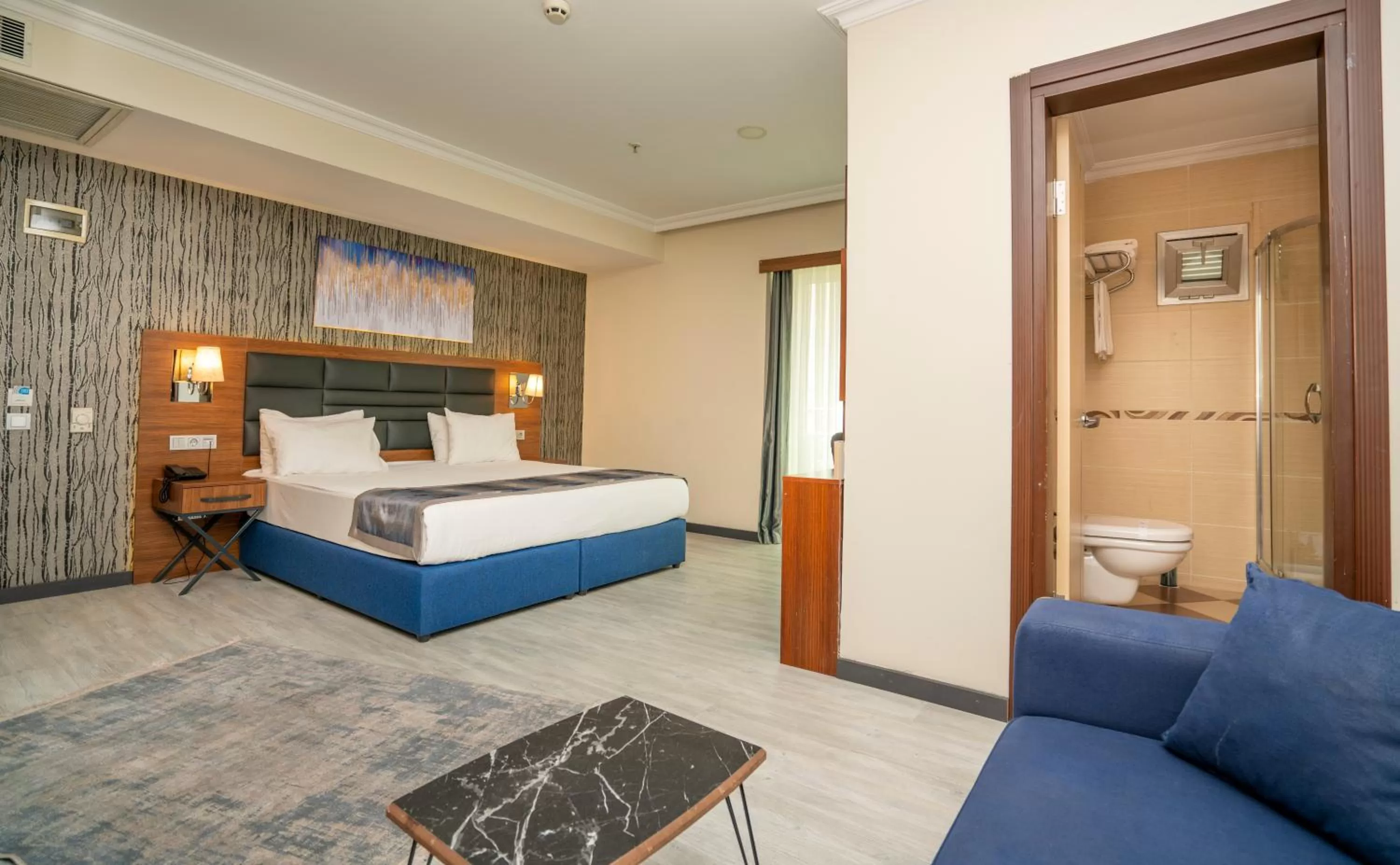 Bed in The Bostancı Otel